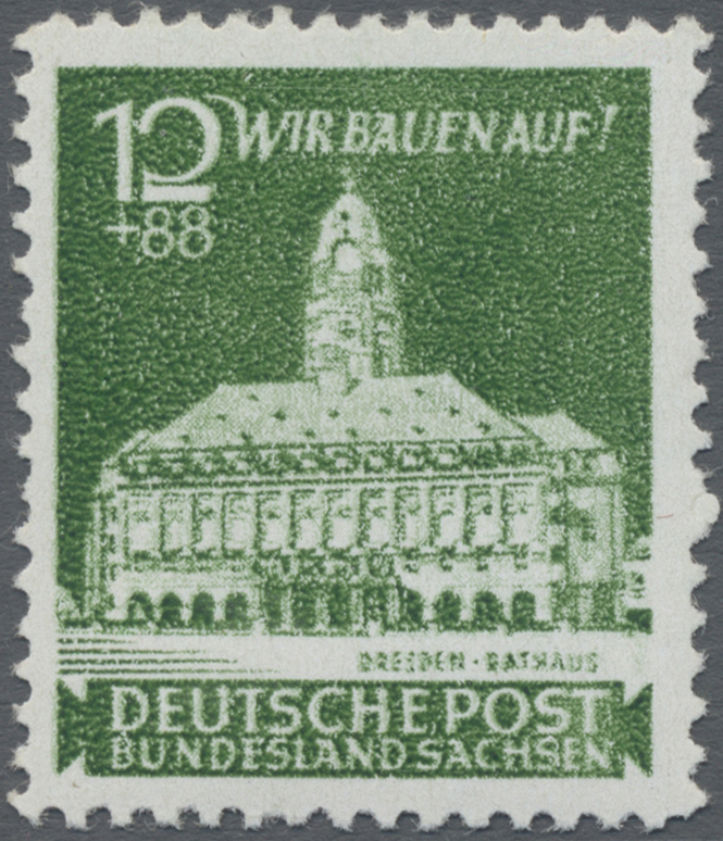 Lot 06373 - Sowjetische Zone - Ost-Sachsen  -  Auktionshaus Christoph Gärtner GmbH & Co. KG 57th AUCTION - Day 3