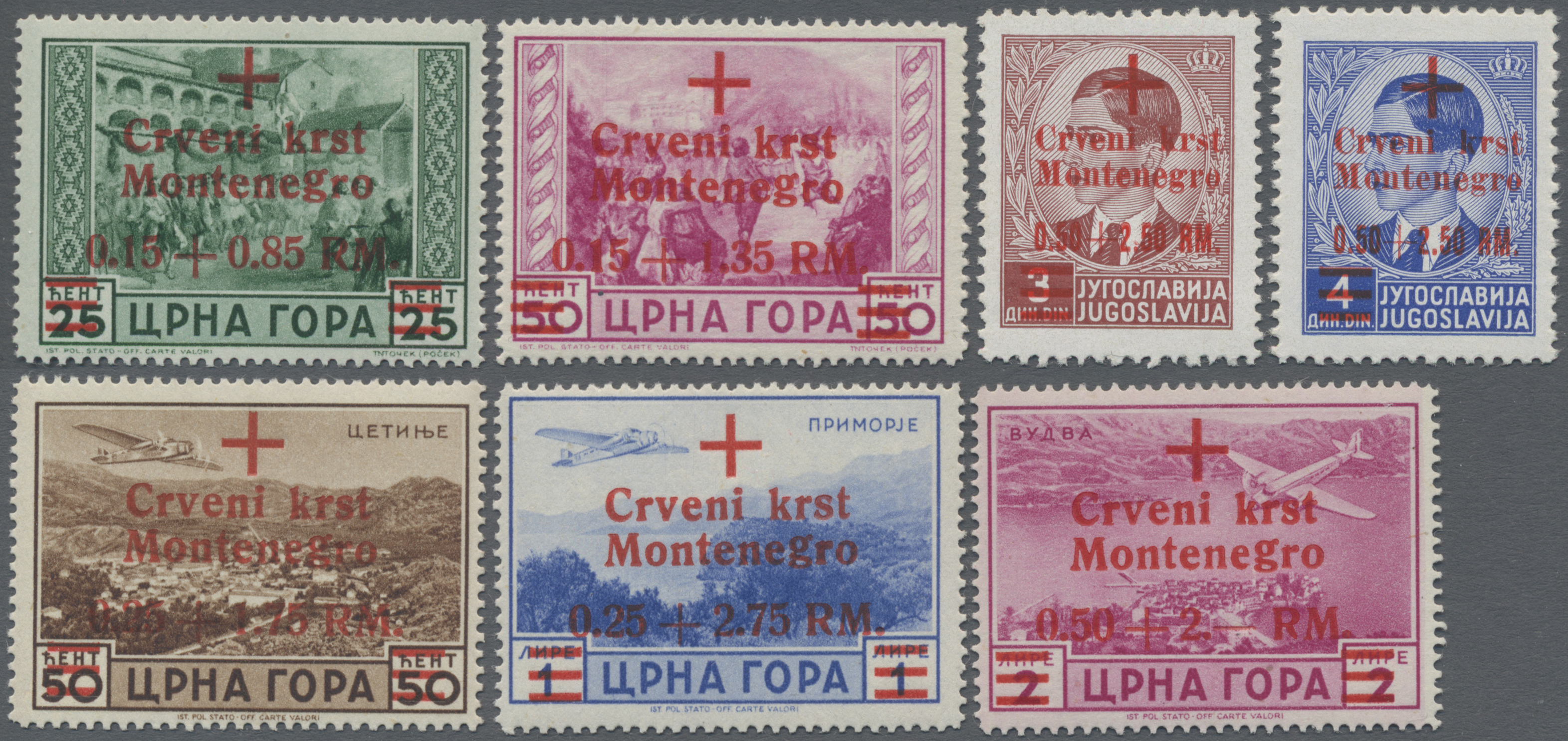 Lot 06110 - Dt. Besetzung II WK - Montenegro  -  Auktionshaus Christoph Gärtner GmbH & Co. KG 57th AUCTION - Day 3