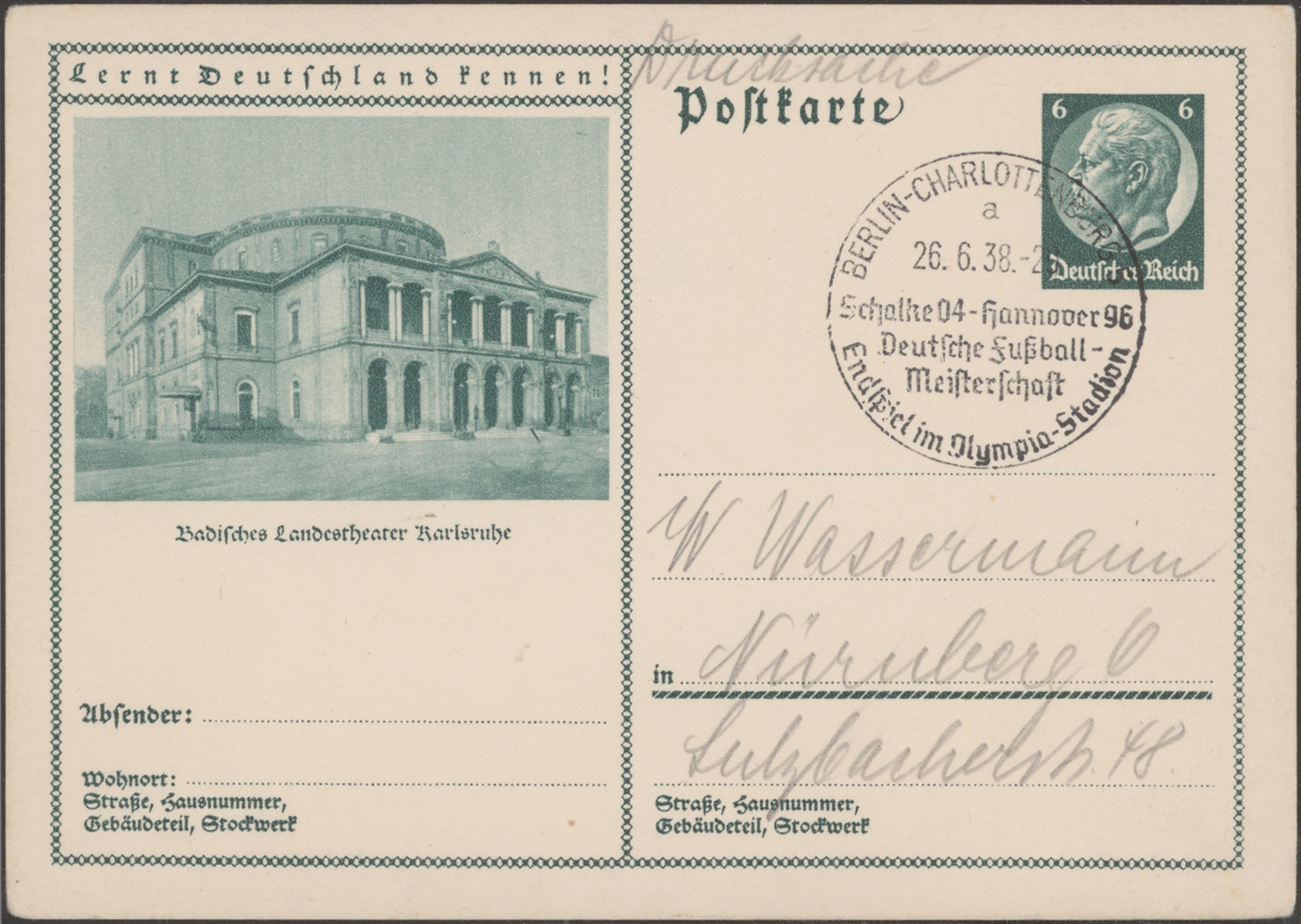 Stamp Auction Ansichtskarten Propaganda 54th AUCTION Day 5, lot