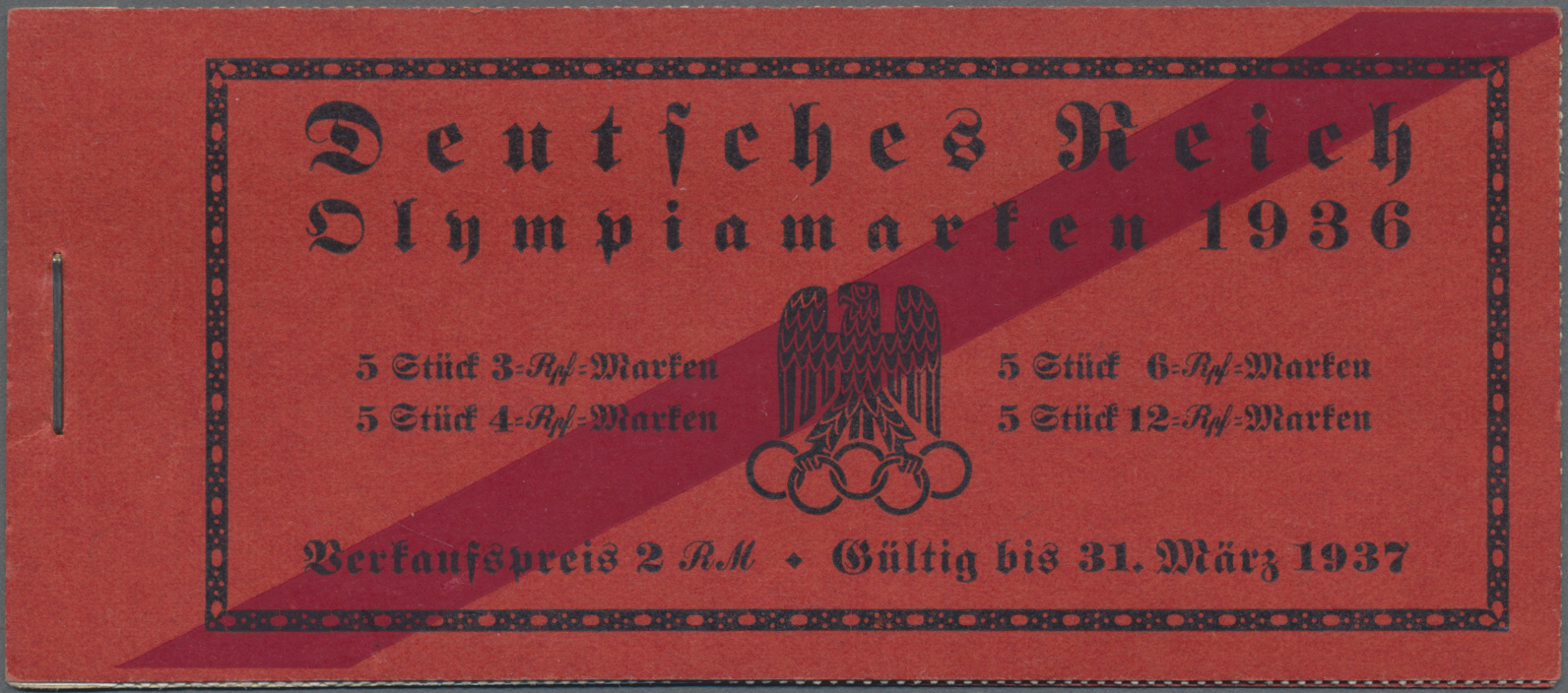 Lot 05558 - Deutsches Reich - Markenheftchen - Auktionshaus Christoph Gärtner GmbH & Co. KG 59th AUCTION - day 4 Lot 05558 - Deutsches Reich - Markenheftchen - Auktionshaus Christoph Gärtner GmbH & Co. KG 59th AUCTION - day 4