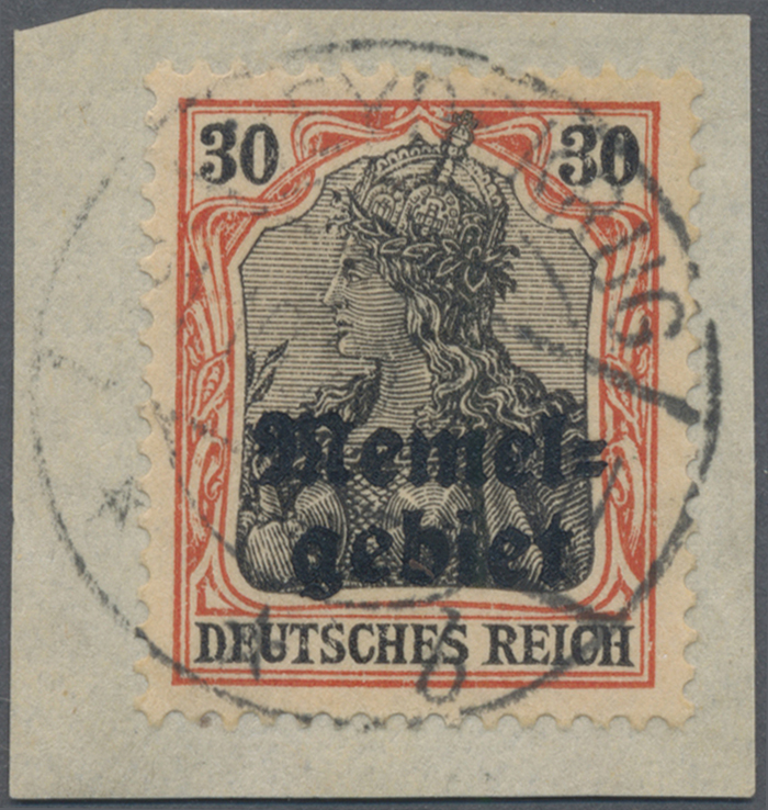 Lot 10137 - Memel - Auktionshaus Christoph Gärtner GmbH & Co. KG 58th AUCTION - Day 3 Lot 10137 - Memel - Auktionshaus Christoph Gärtner GmbH & Co. KG 58th AUCTION - Day 3