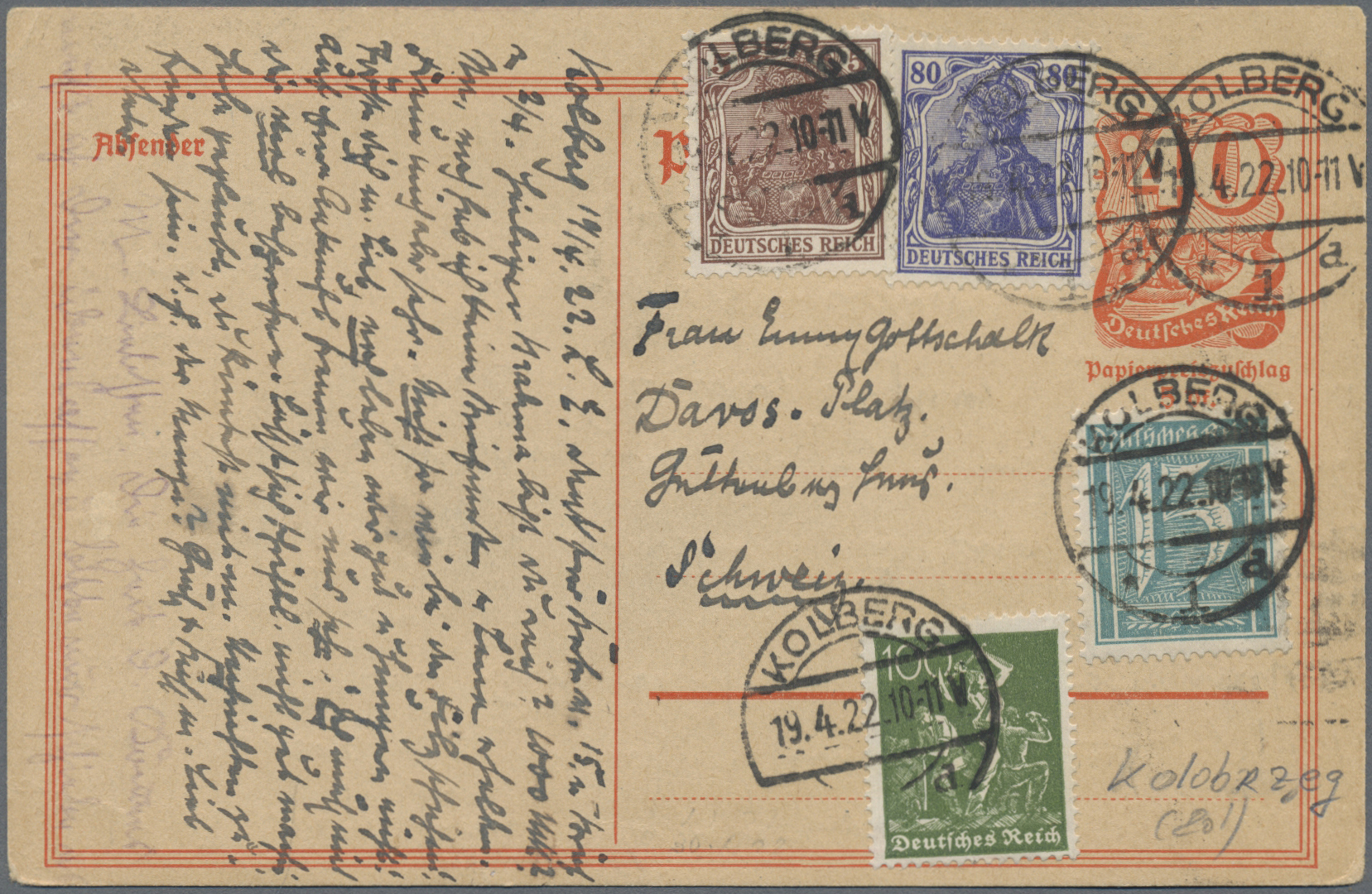 Lot 04885 - Deutsches Reich - Inflation  -  Auktionshaus Christoph Gärtner GmbH & Co. KG 56th AUCTION - Day 3