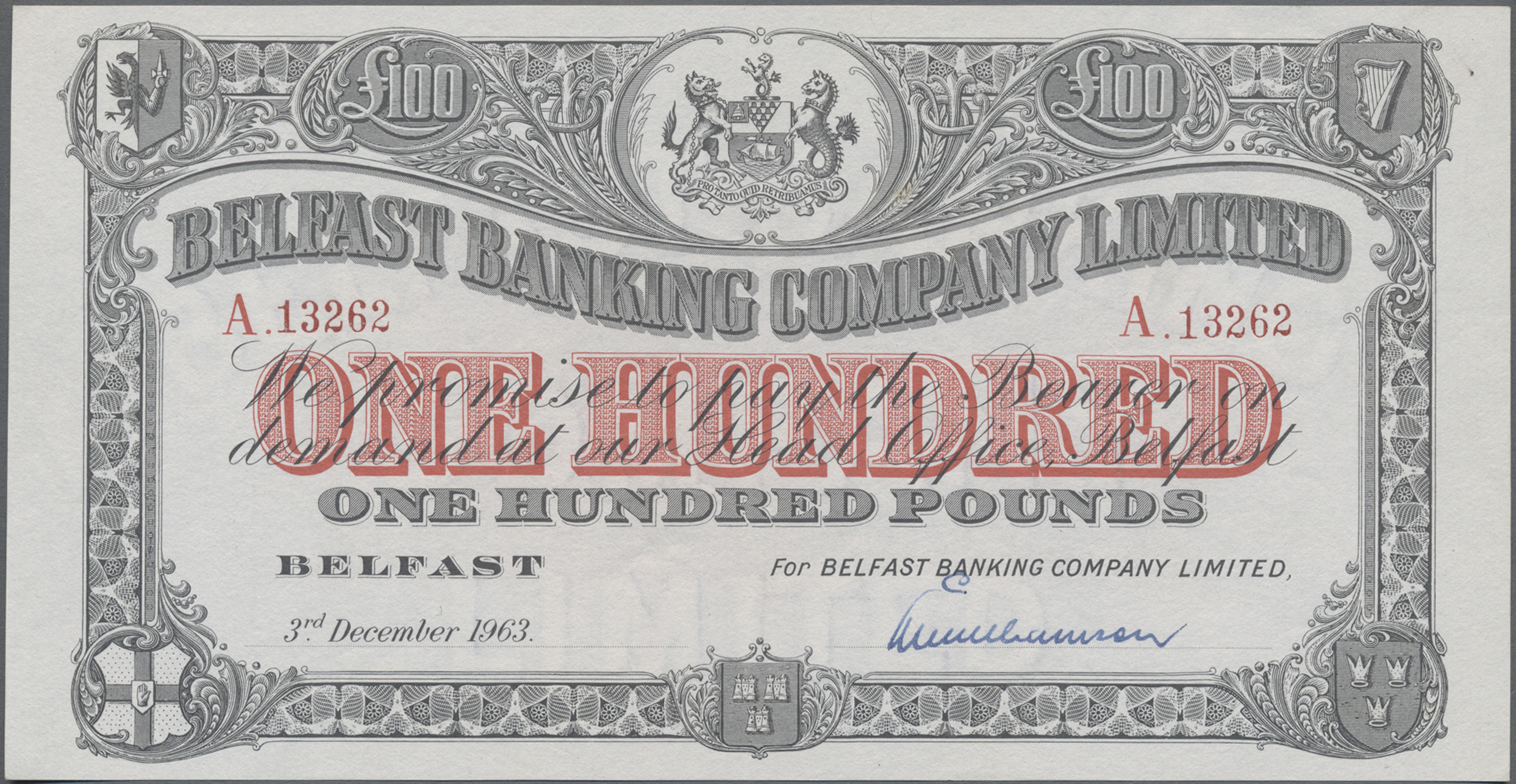 Lot 02152 - Northern Ireland / Nordirland | Banknoten - Auktionshaus Christoph Gärtner GmbH & Co. KG Sale #45 Banknotes Worldwide Lot 02152 - Northern Ireland / Nordirland | Banknoten - Auktionshaus Christoph Gärtner GmbH & Co. KG Sale #45 Banknotes Worldwide