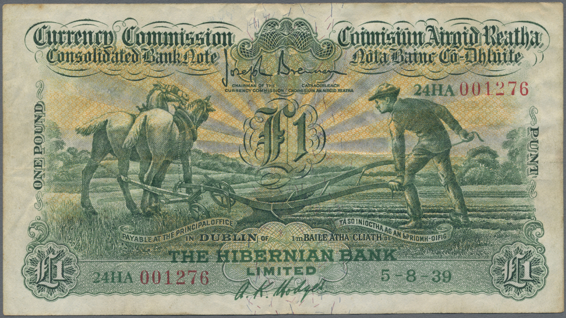 Lot 01844 - Ireland / Irland | Banknoten - Auktionshaus Christoph Gärtner GmbH & Co. KG Sale #45 Banknotes Worldwide Lot 01844 - Ireland / Irland | Banknoten - Auktionshaus Christoph Gärtner GmbH & Co. KG Sale #45 Banknotes Worldwide