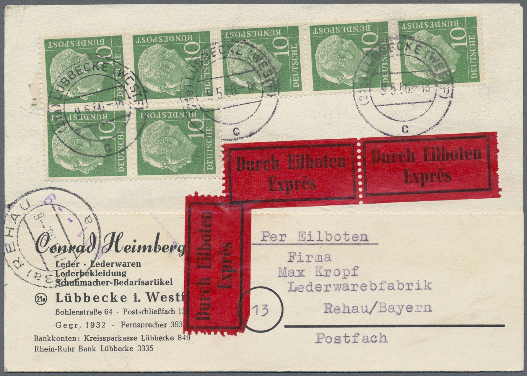 Stamp Auction Bundesrepublik Deutschland Collections Germany