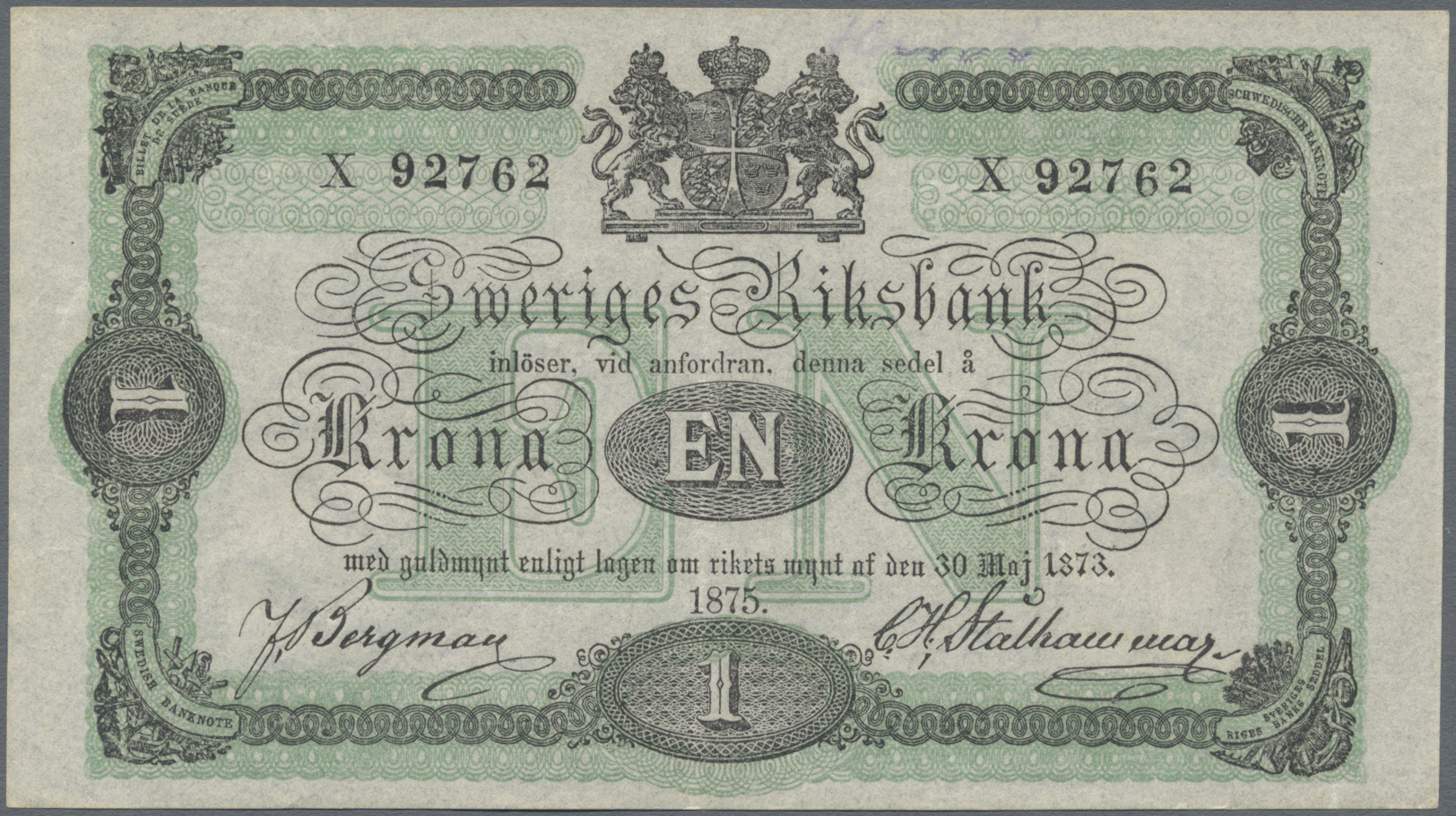 Lot 02628 - Sweden / Schweden | Banknoten - Auktionshaus Christoph Gärtner GmbH & Co. KG Sale #45 Banknotes Worldwide Lot 02628 - Sweden / Schweden | Banknoten - Auktionshaus Christoph Gärtner GmbH & Co. KG Sale #45 Banknotes Worldwide