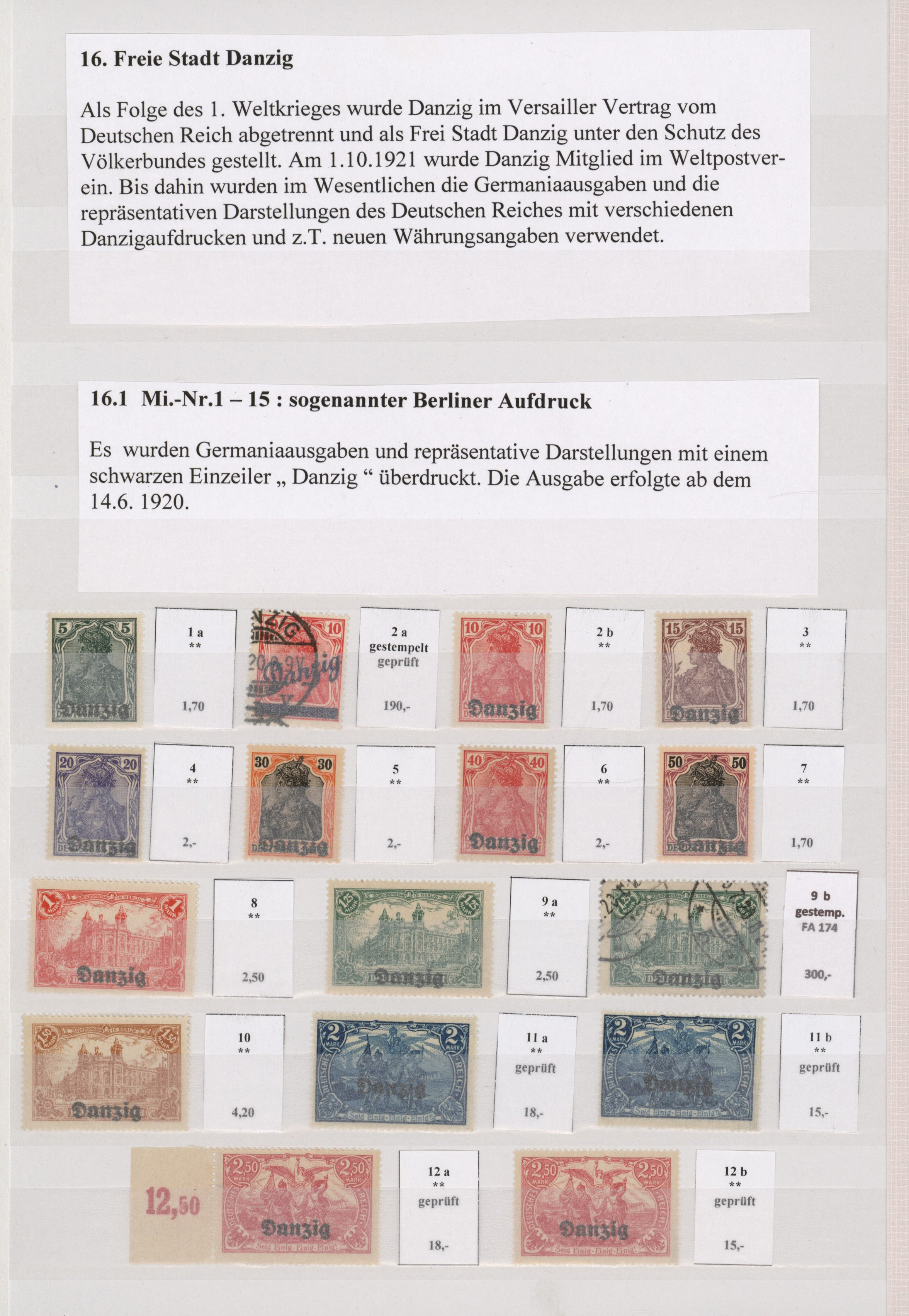 Lot 10136 - danzig - Auktionshaus Christoph Gärtner GmbH & Co. KG 58th AUCTION - Day 3 Lot 10136 - danzig - Auktionshaus Christoph Gärtner GmbH & Co. KG 58th AUCTION - Day 3