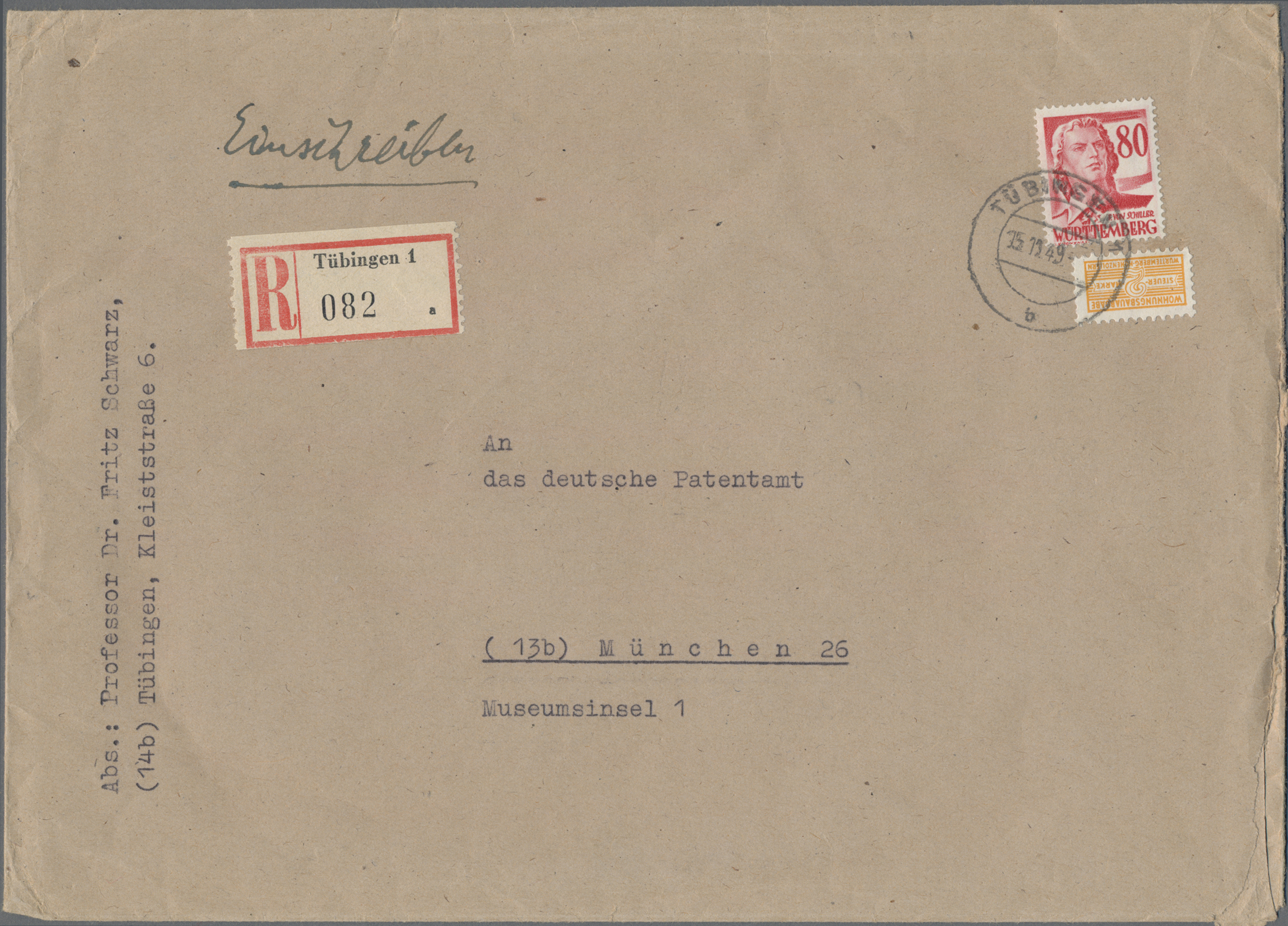 Lot 06599 - französische zone - württemberg - Auktionshaus Christoph Gärtner GmbH & Co. KG 57th AUCTION - Day 3 Lot 06599 - französische zone - württemberg - Auktionshaus Christoph Gärtner GmbH & Co. KG 57th AUCTION - Day 3