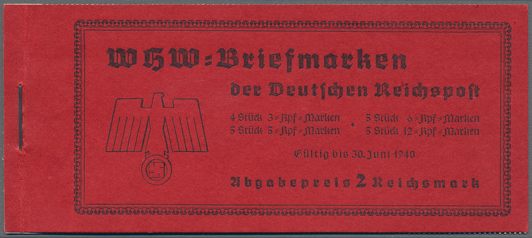 Lot 14211 - Deutsches Reich - Markenheftchen  -  Auktionshaus Christoph Gärtner GmbH & Co. KG 58th AUCTION - Day 5