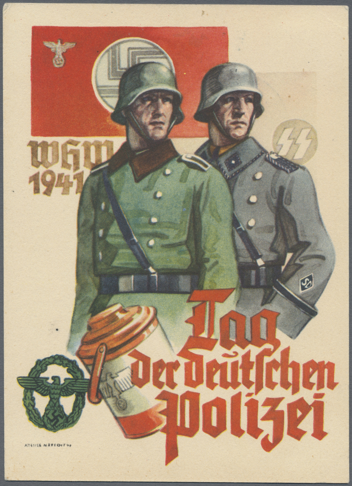 Lot 13806 - Ansichtskarten: Propaganda  -  Auktionshaus Christoph Gärtner GmbH & Co. KG 50th Auction Anniversary Auction - Day 4