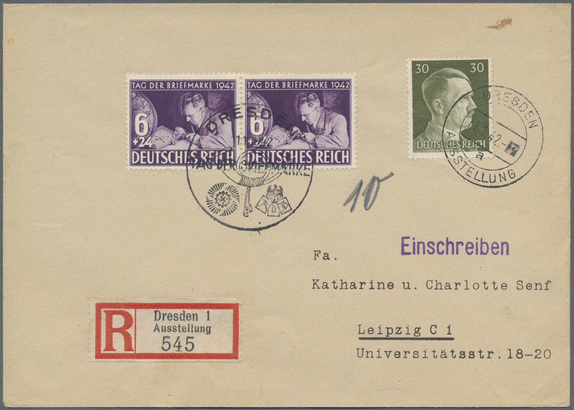 Lot 11165 - Deutsches Reich - 3. Reich  -  Auktionshaus Christoph Gärtner GmbH & Co. KG 54th AUCTION - Day 5