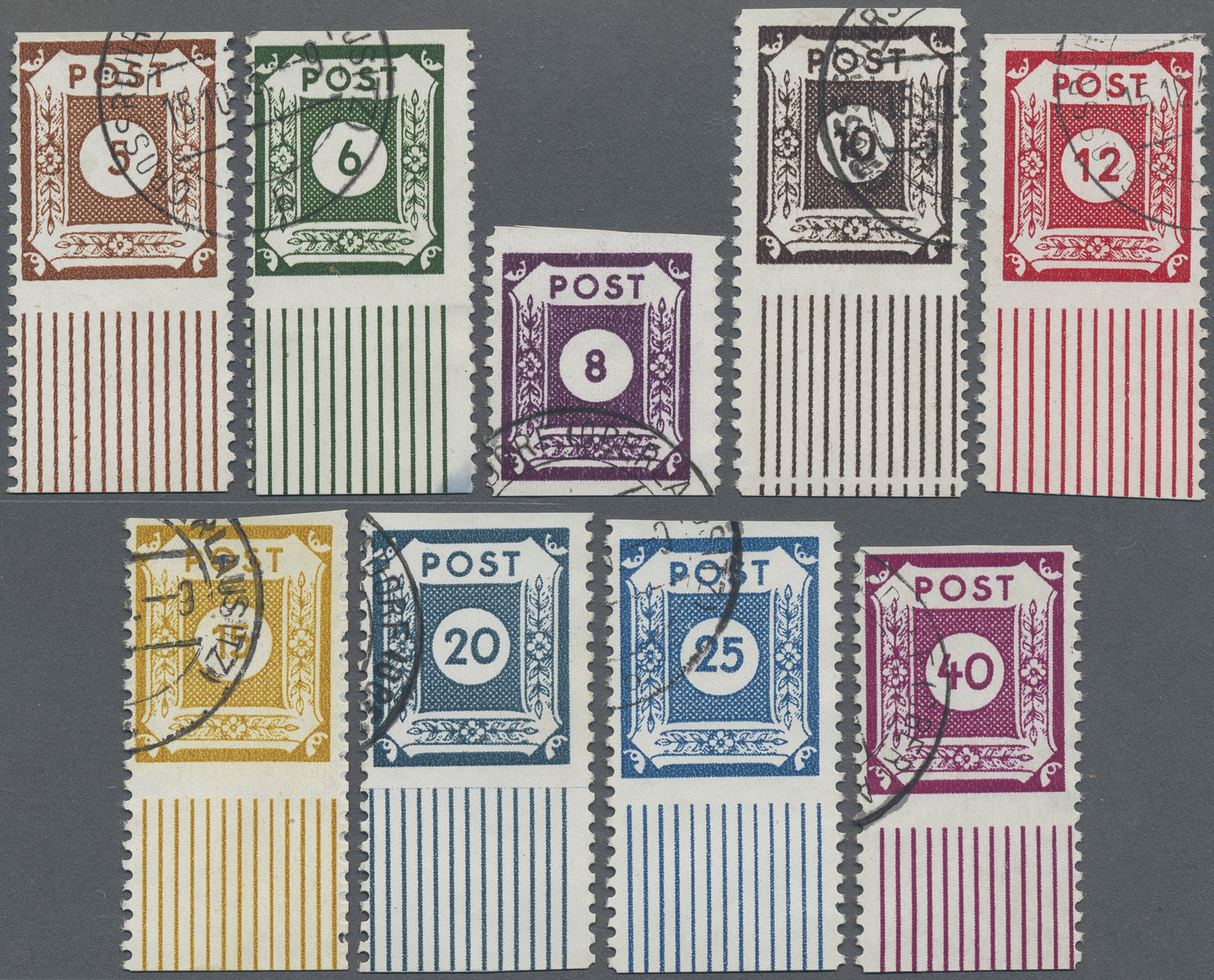 Lot 06225 - Sowjetische Zone - Ost-Sachsen - Auktionshaus Christoph Gärtner GmbH & Co. KG 58th AUCTION - Day 2 Lot 06225 - Sowjetische Zone - Ost-Sachsen - Auktionshaus Christoph Gärtner GmbH & Co. KG 58th AUCTION - Day 2