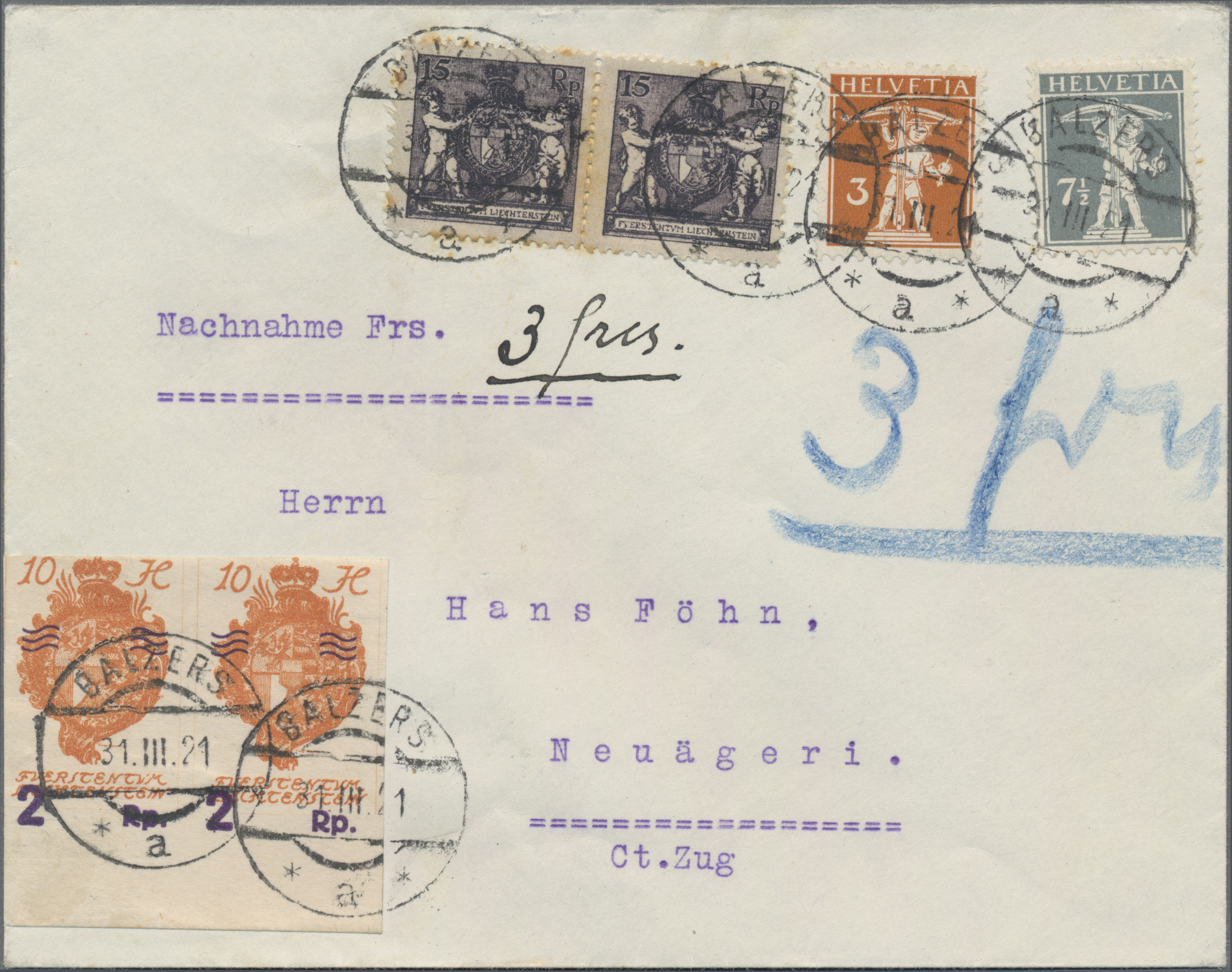 Lot 03699 - Liechtenstein  -  Auktionshaus Christoph Gärtner GmbH & Co. KG 57th AUCTION - Day 2