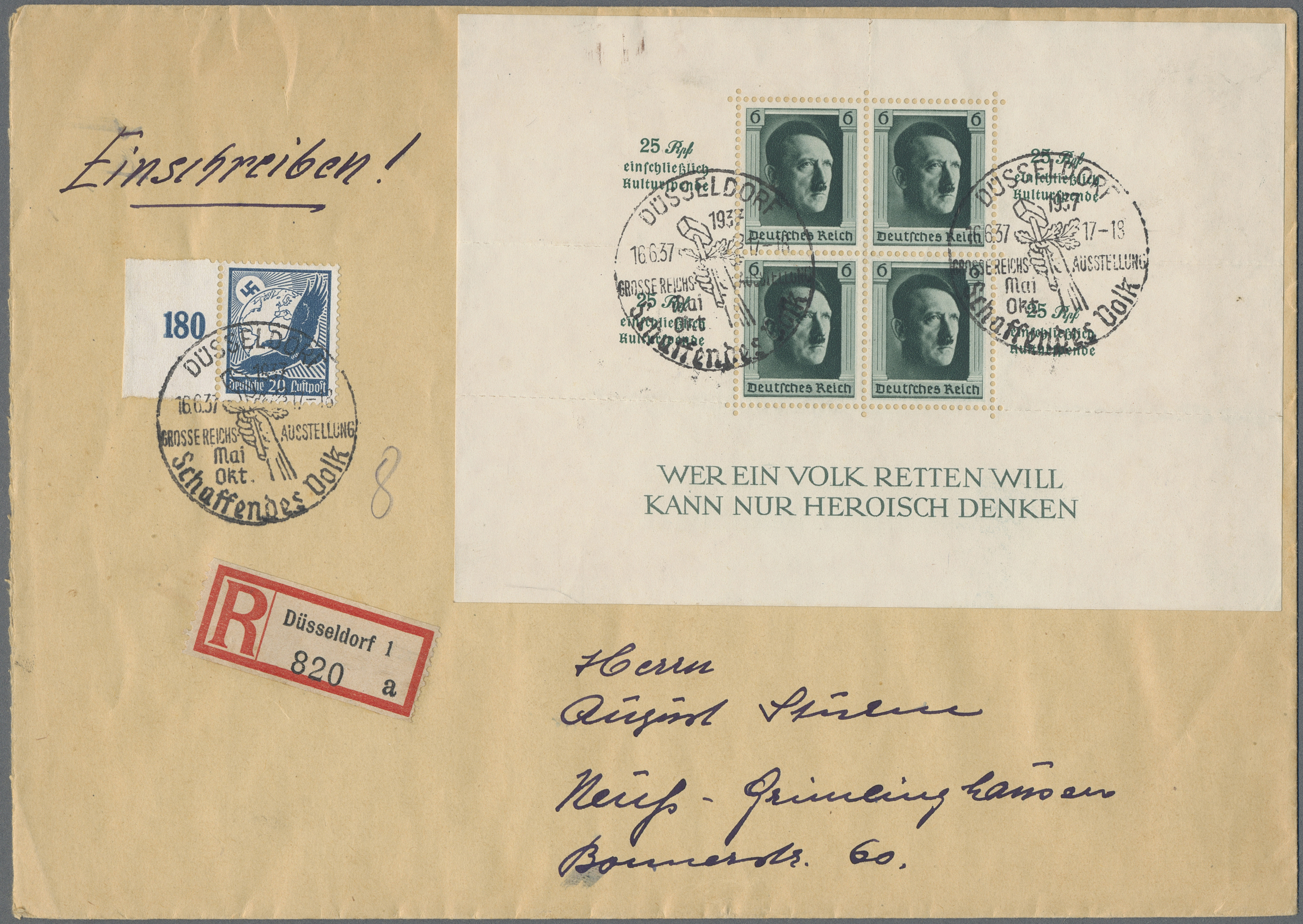 Lot 08682 - Deutsches Reich - 3. Reich  -  Auktionshaus Christoph Gärtner GmbH & Co. KG 53rd AUCTION - Day 5, Collections Estates, Germany, Picture Postcards