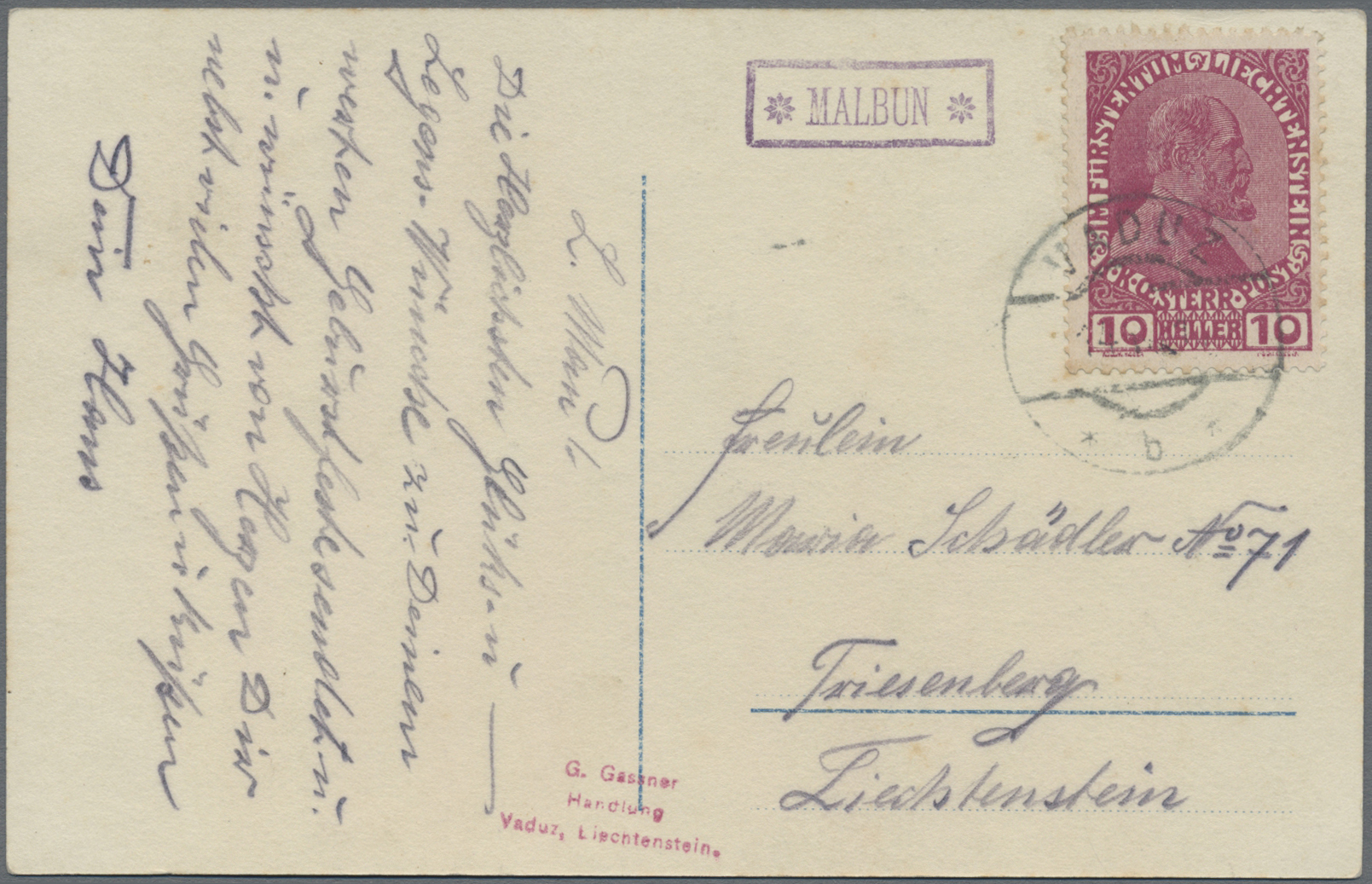 Lot 03739 - Liechtenstein - Stempel - Auktionshaus Christoph Gärtner GmbH & Co. KG 57th AUCTION - Day 2 Lot 03739 - Liechtenstein - Stempel - Auktionshaus Christoph Gärtner GmbH & Co. KG 57th AUCTION - Day 2