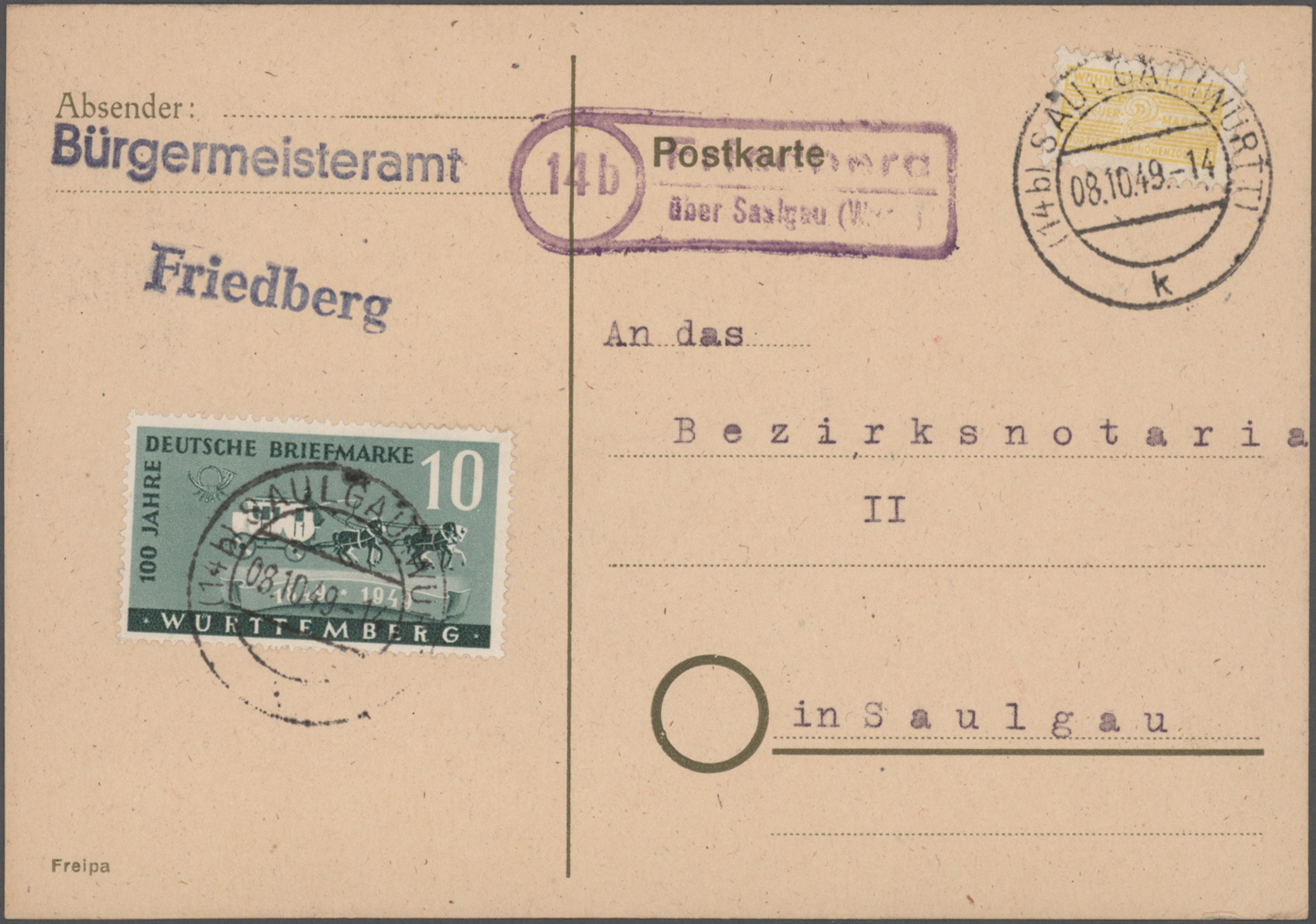 Lot 11984 - französische zone - württemberg  -  Auktionshaus Christoph Gärtner GmbH & Co. KG 56th AUCTION - Day 5