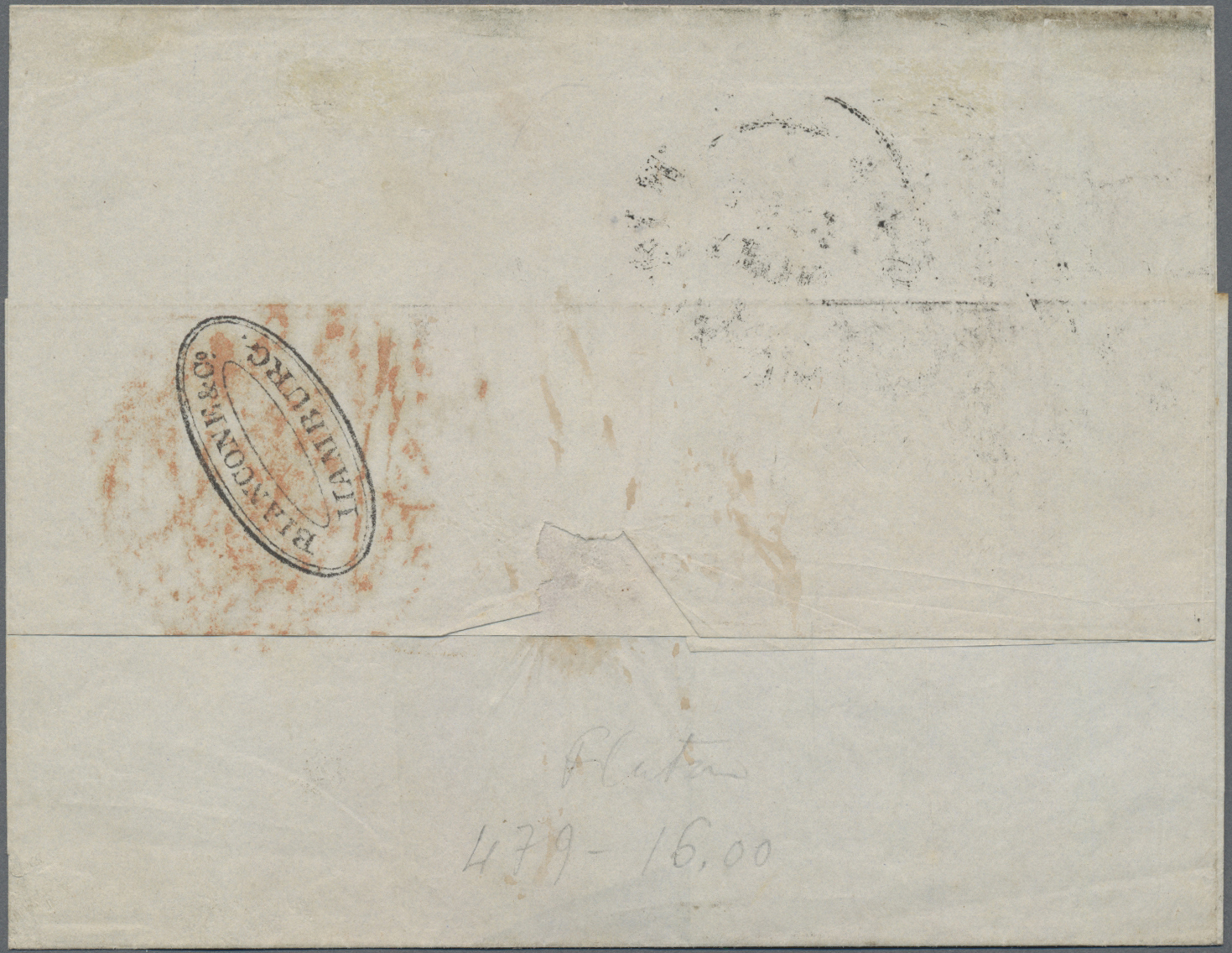 Lot 03759 - Brasilien - Vorphila / Stampless Covers  -  Auktionshaus Christoph Gärtner GmbH & Co. KG 55th AUCTION - Day 2