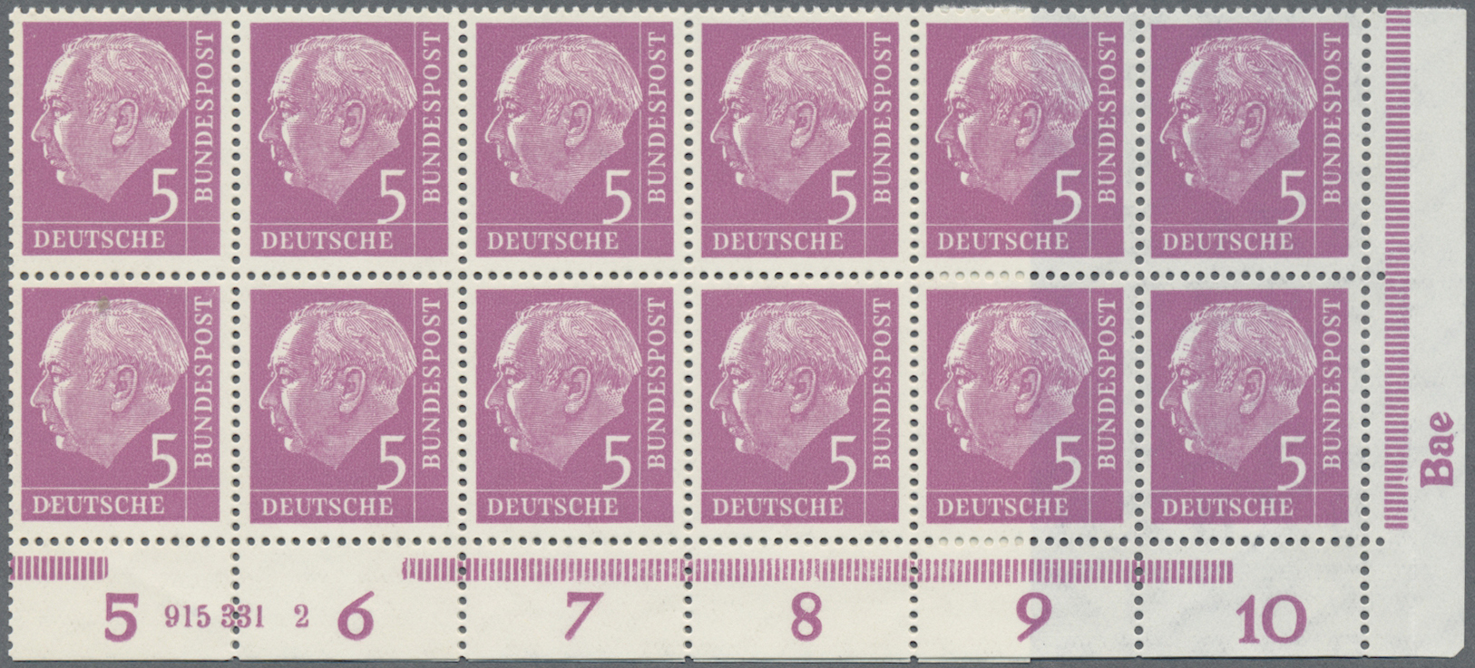 Lot 06813 - bundesrepublik deutschland  -  Auktionshaus Christoph Gärtner GmbH & Co. KG 57th AUCTION - Day 3