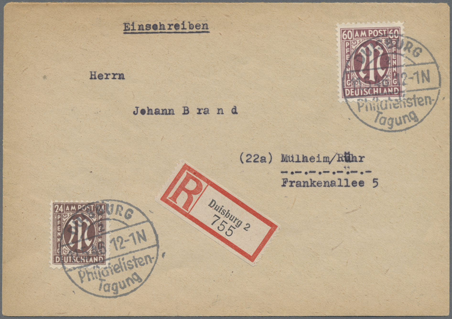Lot 06675 - bizone - Auktionshaus Christoph Gärtner GmbH & Co. KG 57th AUCTION - Day 3 Lot 06675 - bizone - Auktionshaus Christoph Gärtner GmbH & Co. KG 57th AUCTION - Day 3