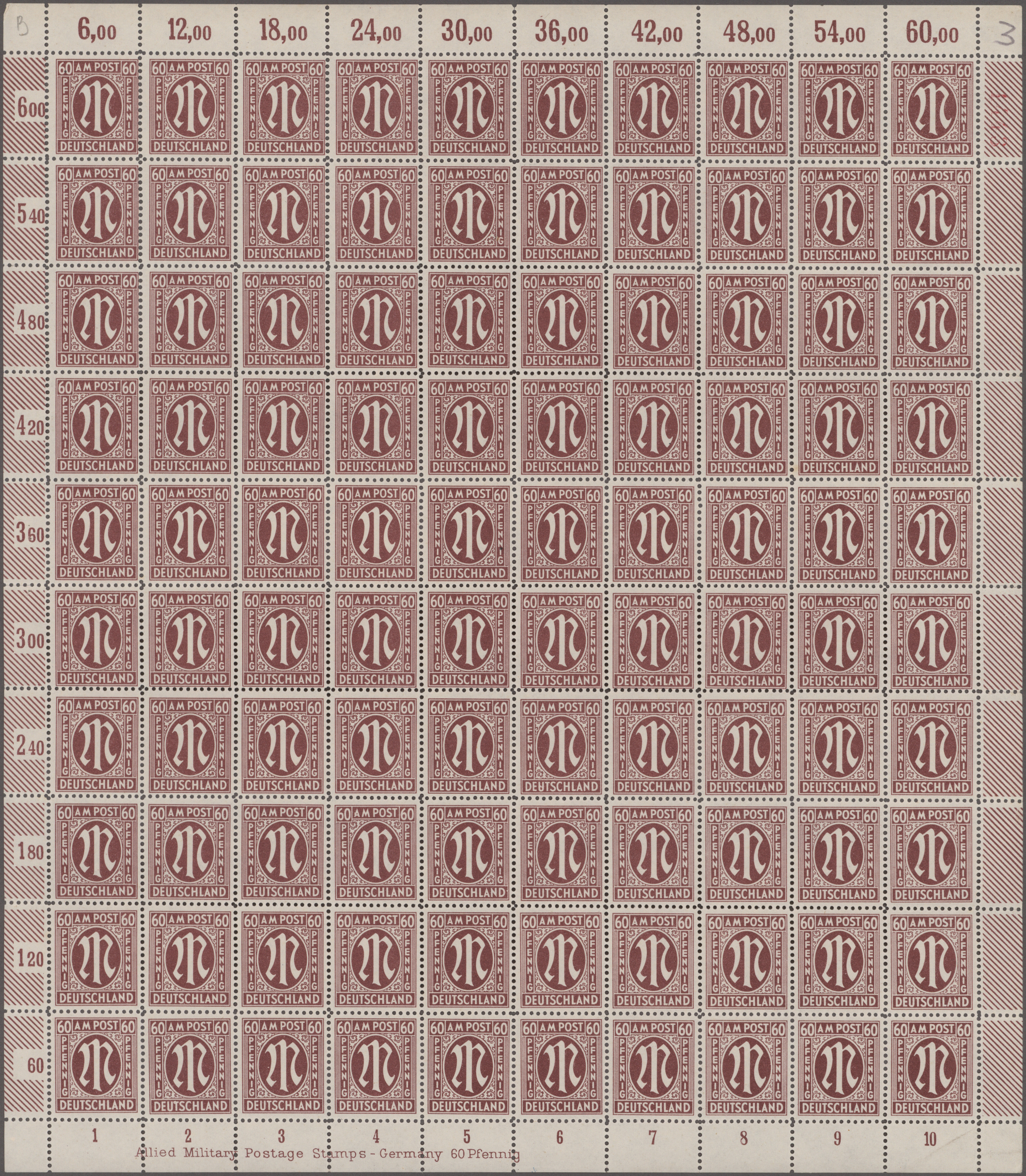 Lot 06677 - bizone - Auktionshaus Christoph Gärtner GmbH & Co. KG 57th AUCTION - Day 3 Lot 06677 - bizone - Auktionshaus Christoph Gärtner GmbH & Co. KG 57th AUCTION - Day 3