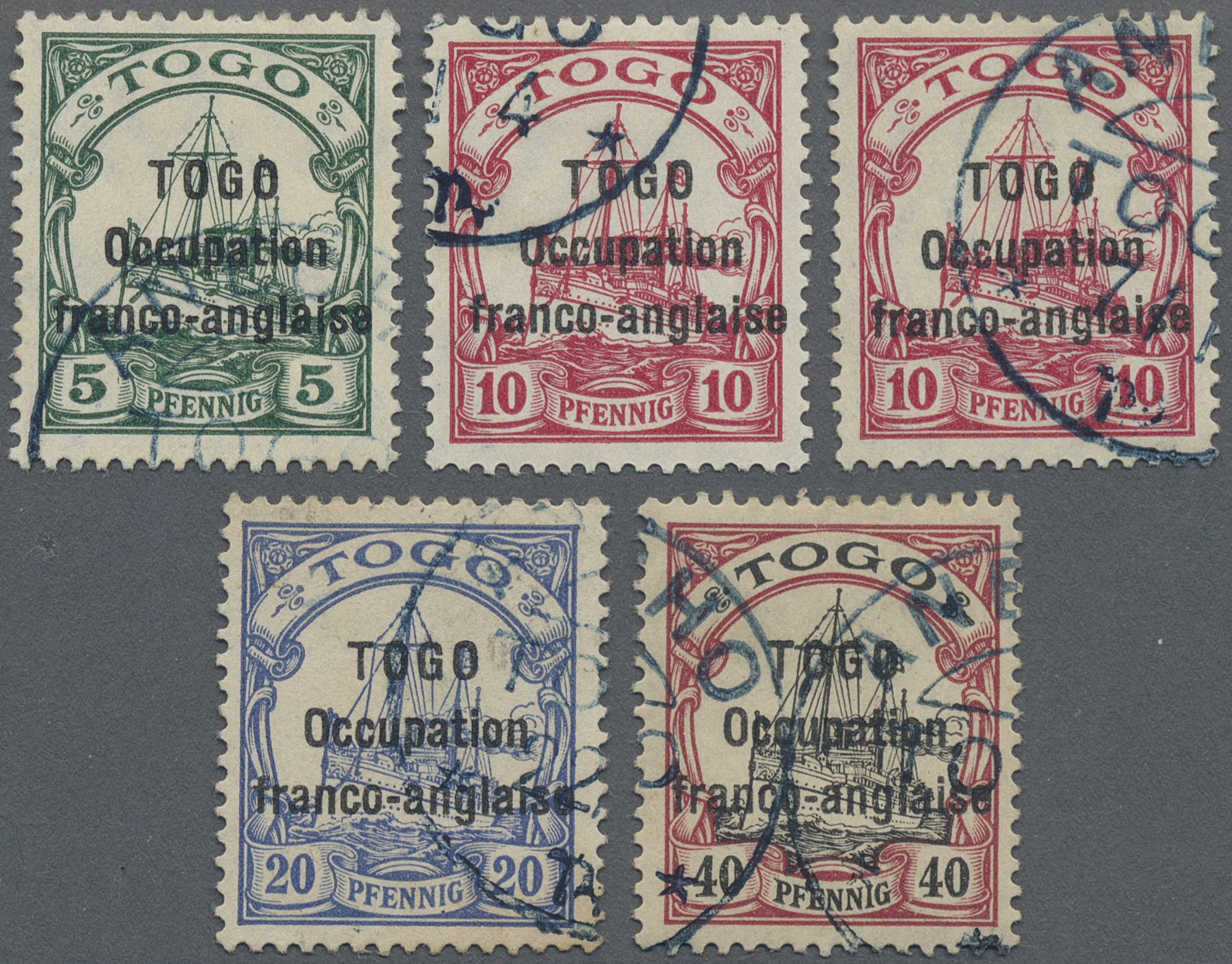 Lot 05684 - Deutsche Kolonien - Togo - Französische Besetzung - Auktionshaus Christoph Gärtner GmbH & Co. KG 58th AUCTION - Day 2 Lot 05684 - Deutsche Kolonien - Togo - Französische Besetzung - Auktionshaus Christoph Gärtner GmbH & Co. KG 58th AUCTION - Day 2