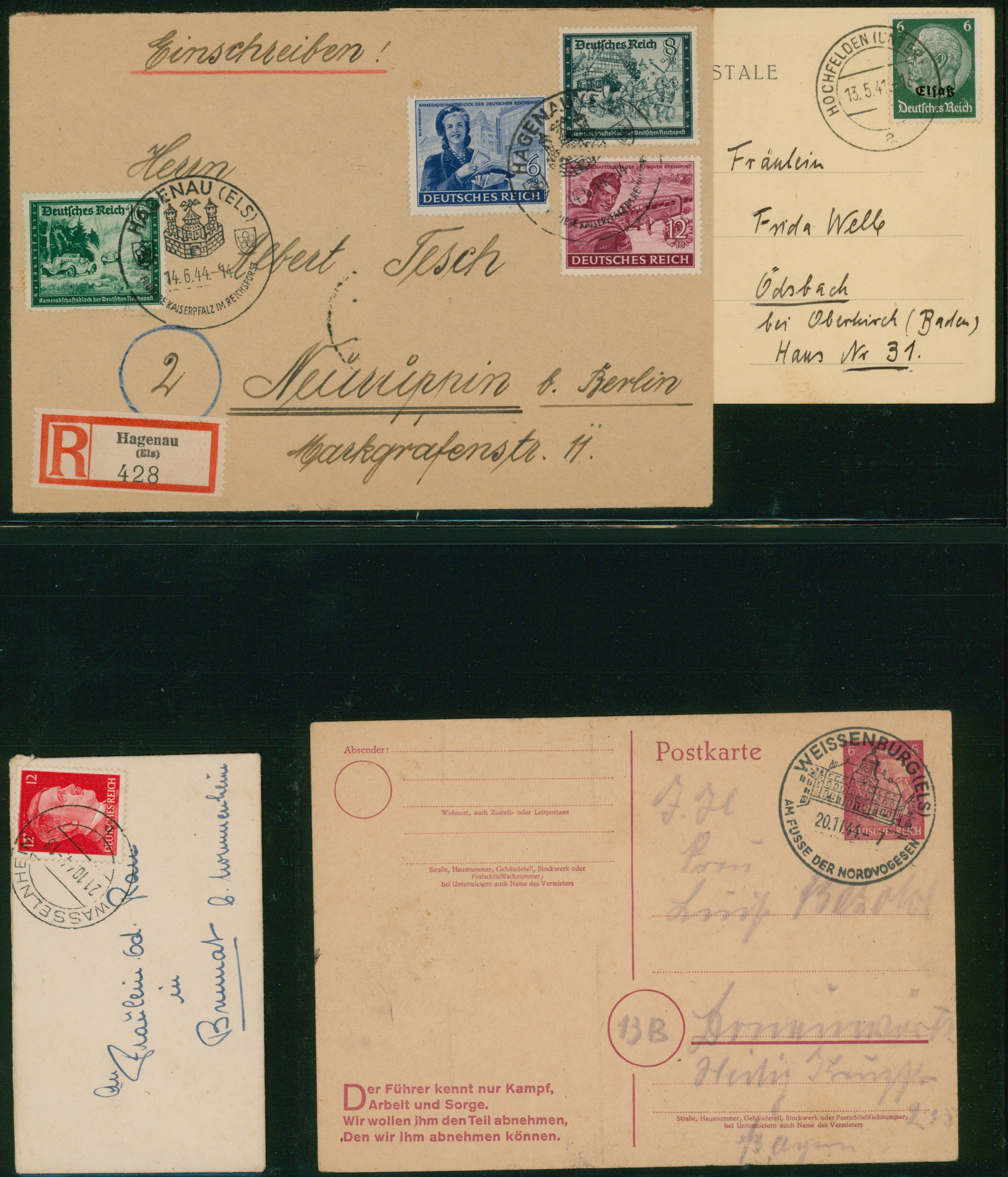Lot 11122 - Dt. Besetzung II WK - Luxemburg - Auktionshaus Christoph Gärtner GmbH & Co. KG 57th AUCTION - Day 5 Lot 11122 - Dt. Besetzung II WK - Luxemburg - Auktionshaus Christoph Gärtner GmbH & Co. KG 57th AUCTION - Day 5