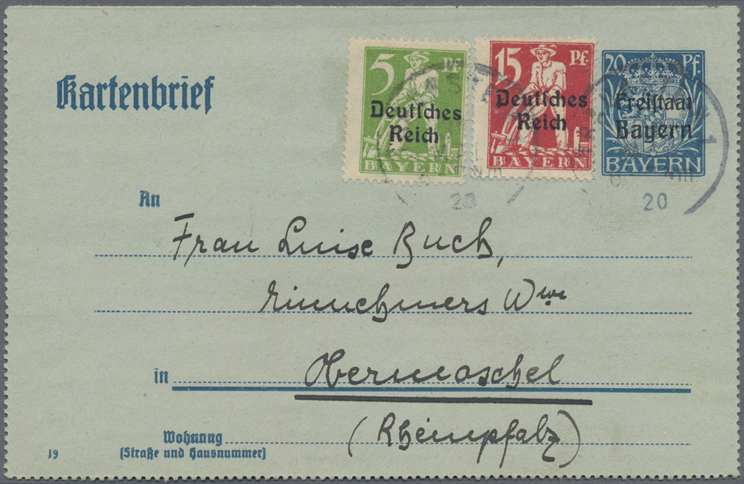 Lot 36196 - Bayern - Marken und Briefe  -  Auktionshaus Christoph Gärtner GmbH & Co. KG Sale #44 Collections Germany