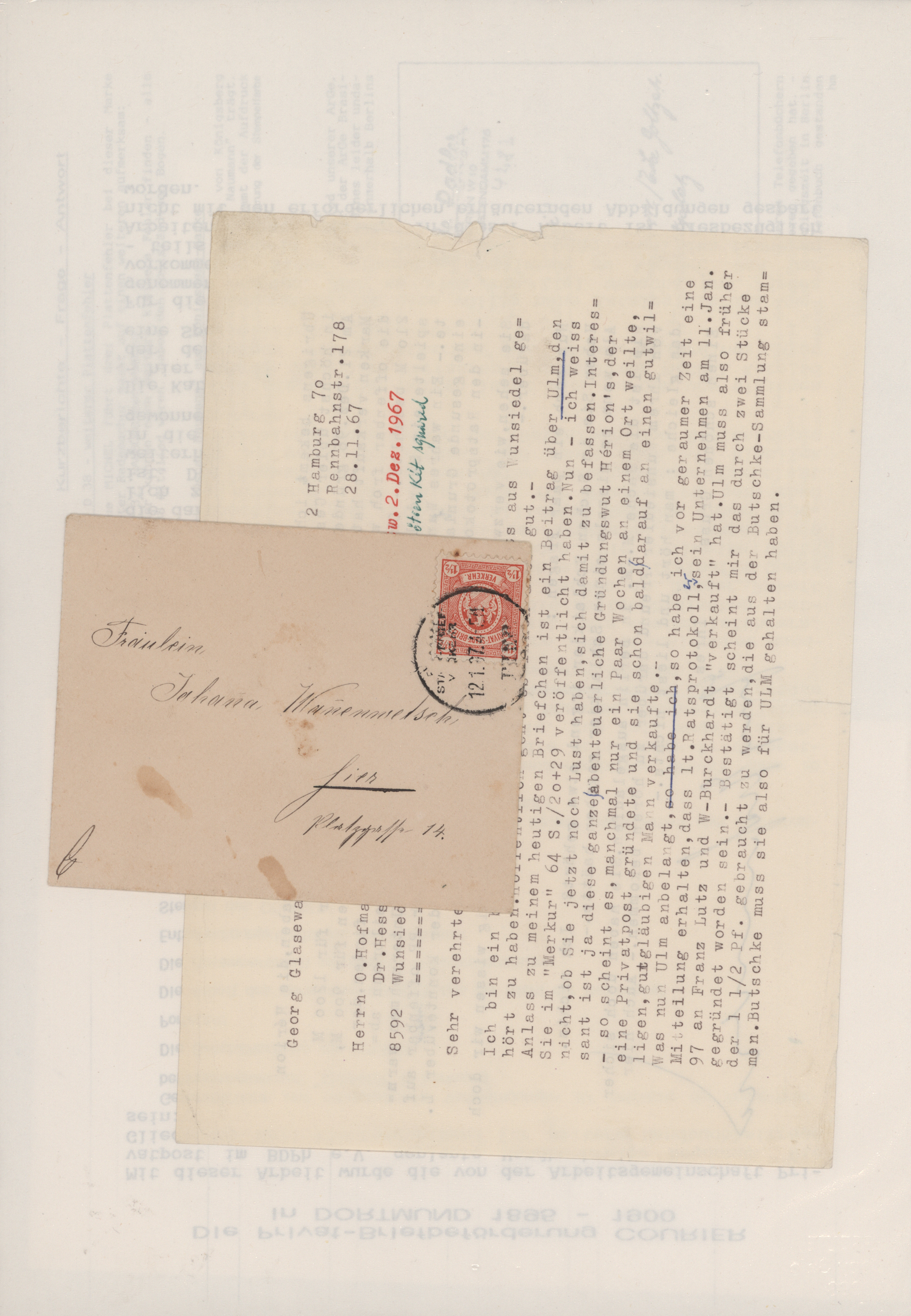 Lot 10471 - Deutsches Reich - Privatpost (Stadtpost)  -  Auktionshaus Christoph Gärtner GmbH & Co. KG 58th AUCTION - Day 3
