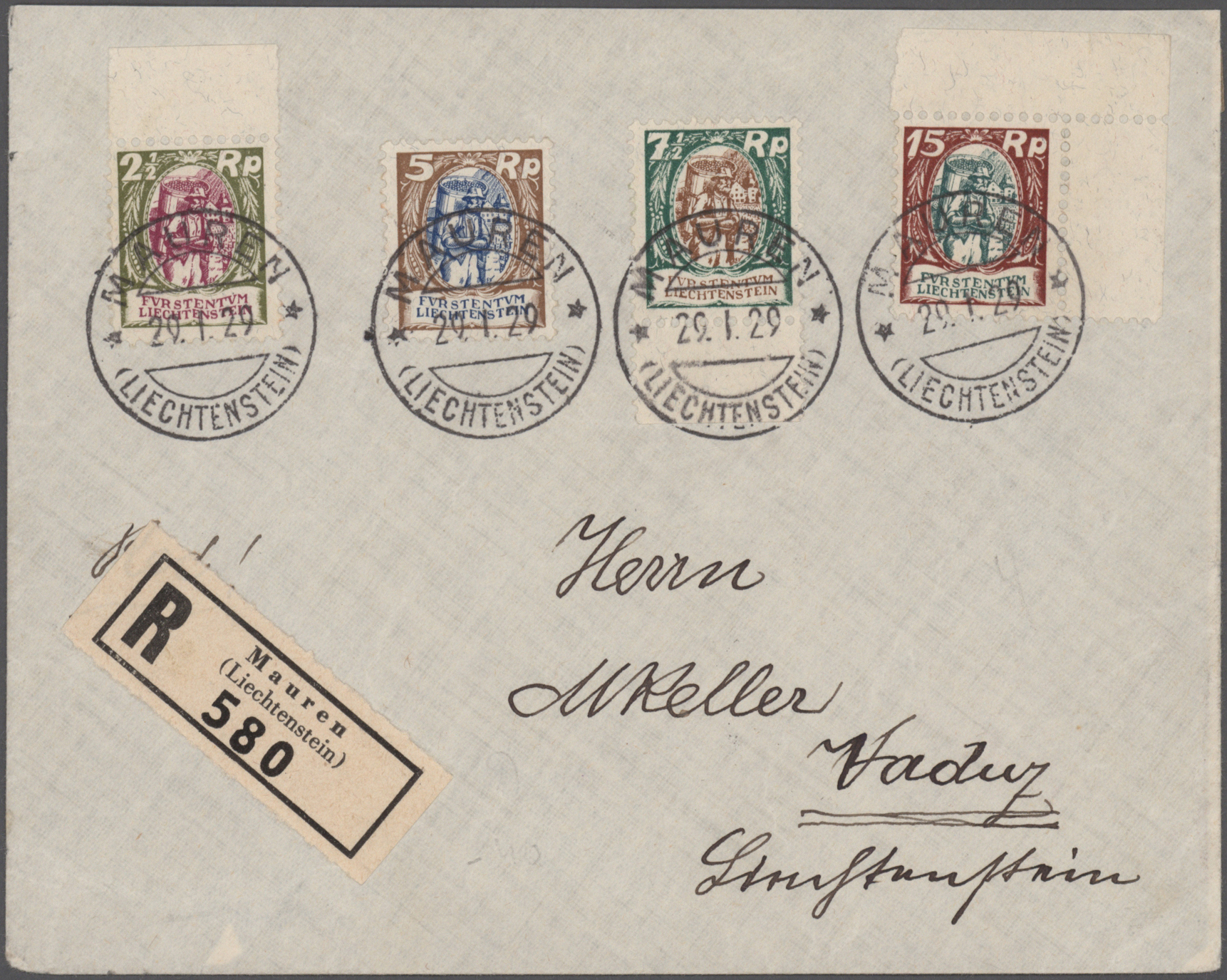 Lot 09338 - Liechtenstein - Auktionshaus Christoph Gärtner GmbH & Co. KG 56th AUCTION - Day 4 Lot 09338 - Liechtenstein - Auktionshaus Christoph Gärtner GmbH & Co. KG 56th AUCTION - Day 4