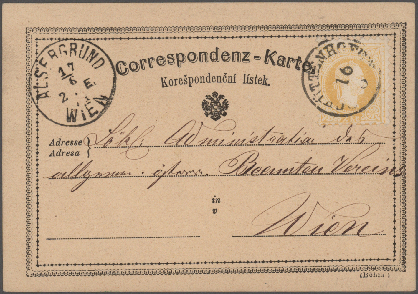 Lot 09554 - österreich - ganzsachen  -  Auktionshaus Christoph Gärtner GmbH & Co. KG 56th AUCTION - Day 4