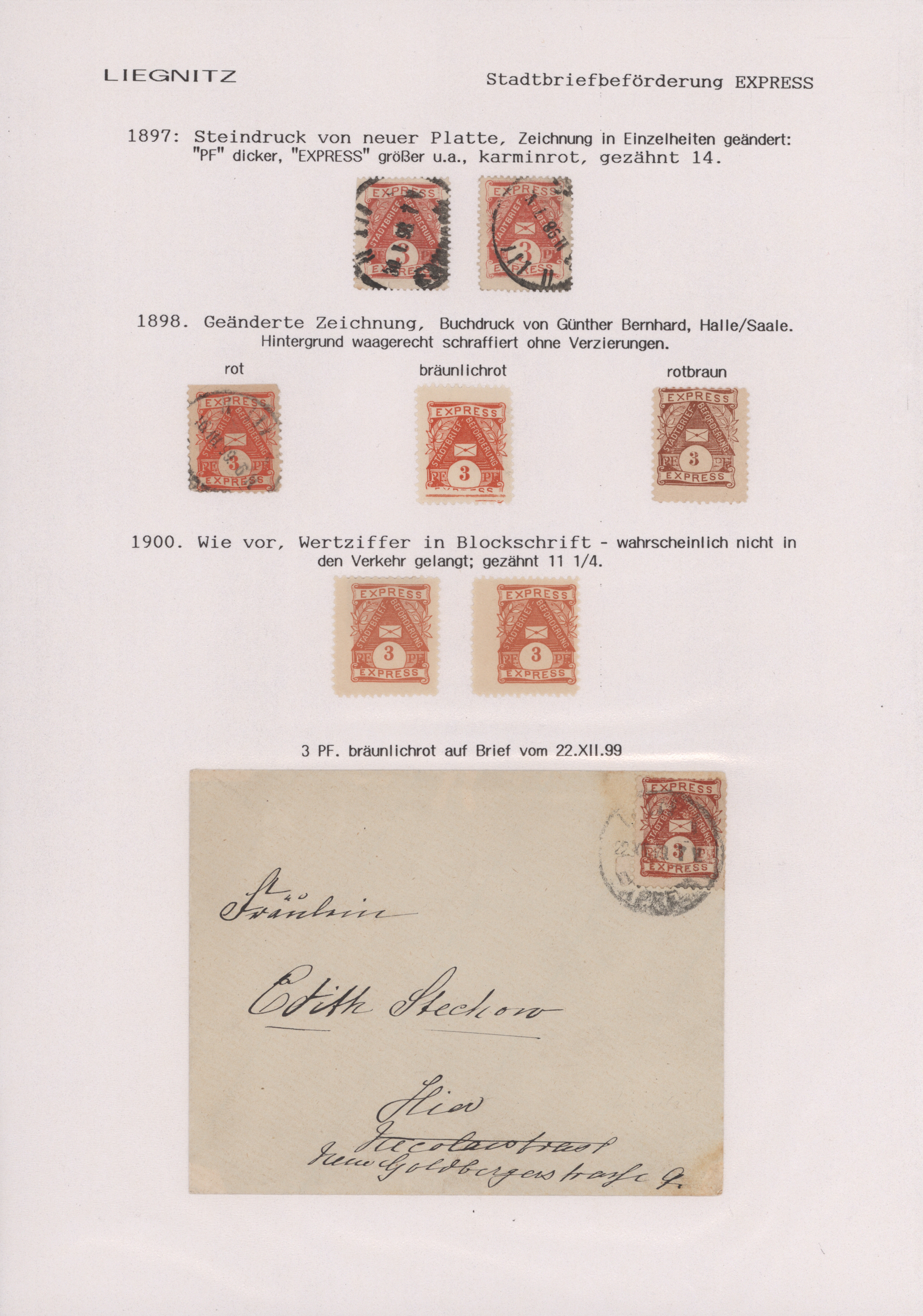 Lot 10414 - Deutsches Reich - Privatpost (Stadtpost) - Auktionshaus Christoph Gärtner GmbH & Co. KG 58th AUCTION - Day 3 Lot 10414 - Deutsches Reich - Privatpost (Stadtpost) - Auktionshaus Christoph Gärtner GmbH & Co. KG 58th AUCTION - Day 3