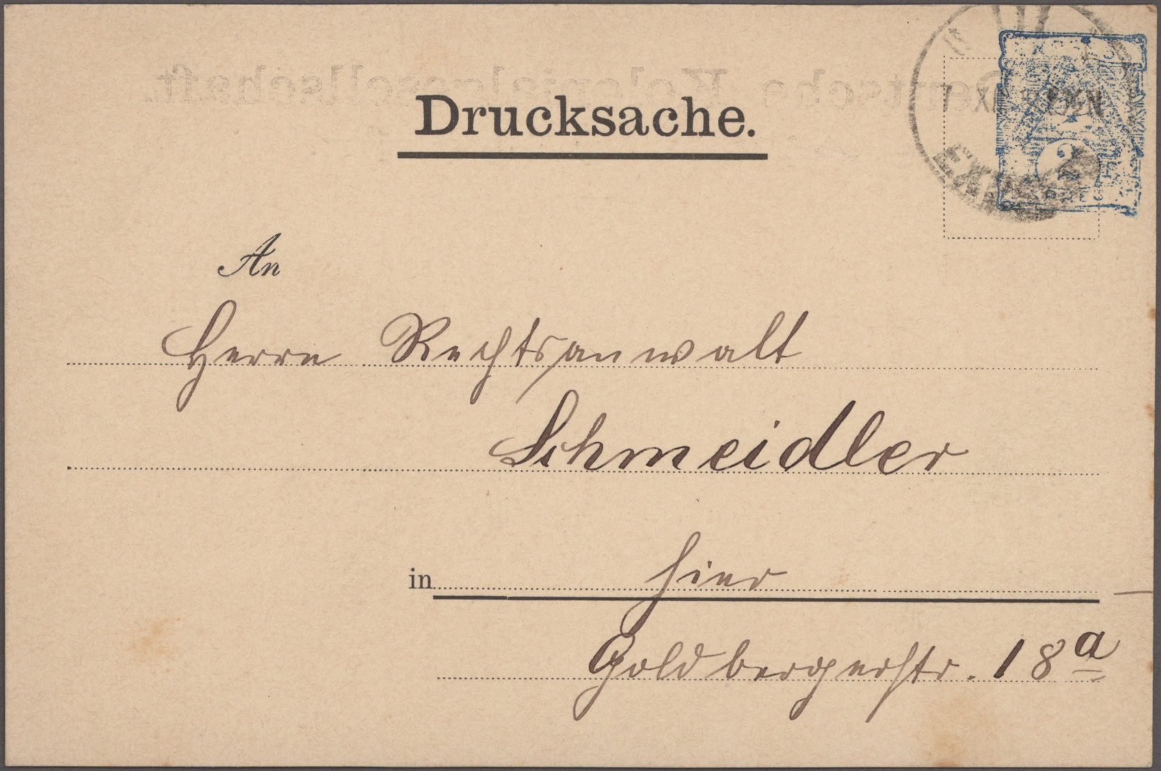 Lot 10413 - Deutsches Reich - Privatpost (Stadtpost) - Auktionshaus Christoph Gärtner GmbH & Co. KG 58th AUCTION - Day 3 Lot 10413 - Deutsches Reich - Privatpost (Stadtpost) - Auktionshaus Christoph Gärtner GmbH & Co. KG 58th AUCTION - Day 3