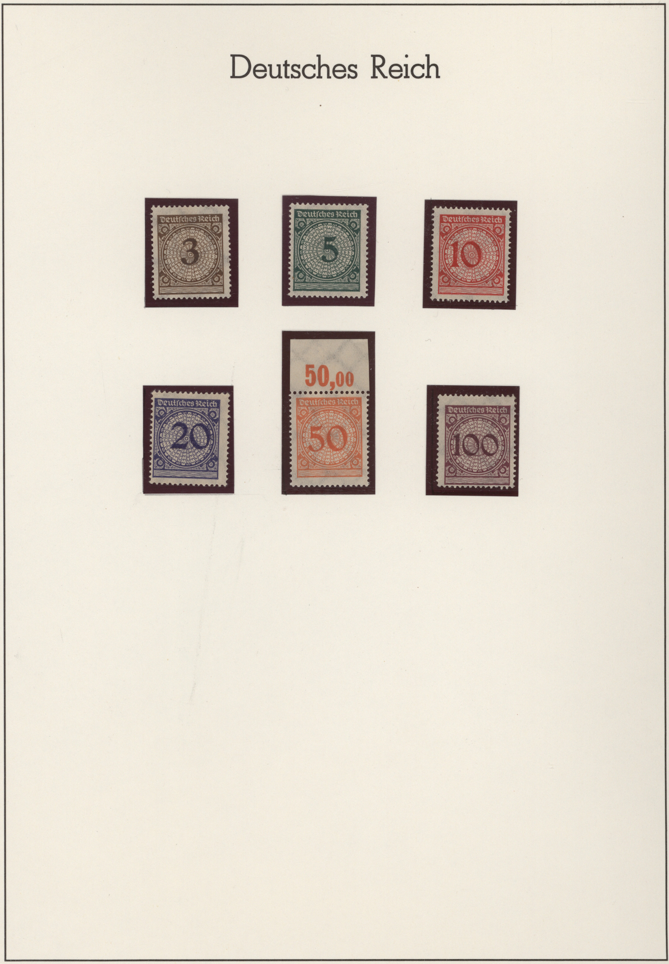 Lot 14127 - Deutsches Reich - Weimar - Auktionshaus Christoph Gärtner GmbH & Co. KG 58th AUCTION - Day 5 Lot 14127 - Deutsches Reich - Weimar - Auktionshaus Christoph Gärtner GmbH & Co. KG 58th AUCTION - Day 5