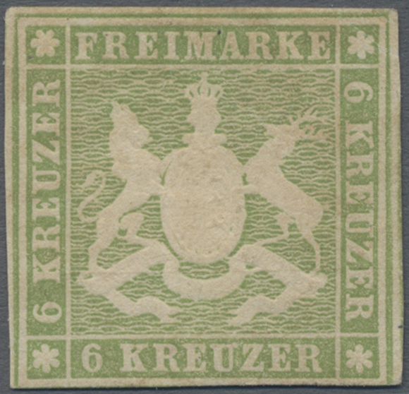 Lot 04828 - Württemberg - Marken und Briefe  -  Auktionshaus Christoph Gärtner GmbH & Co. KG 57th AUCTION - Day 3