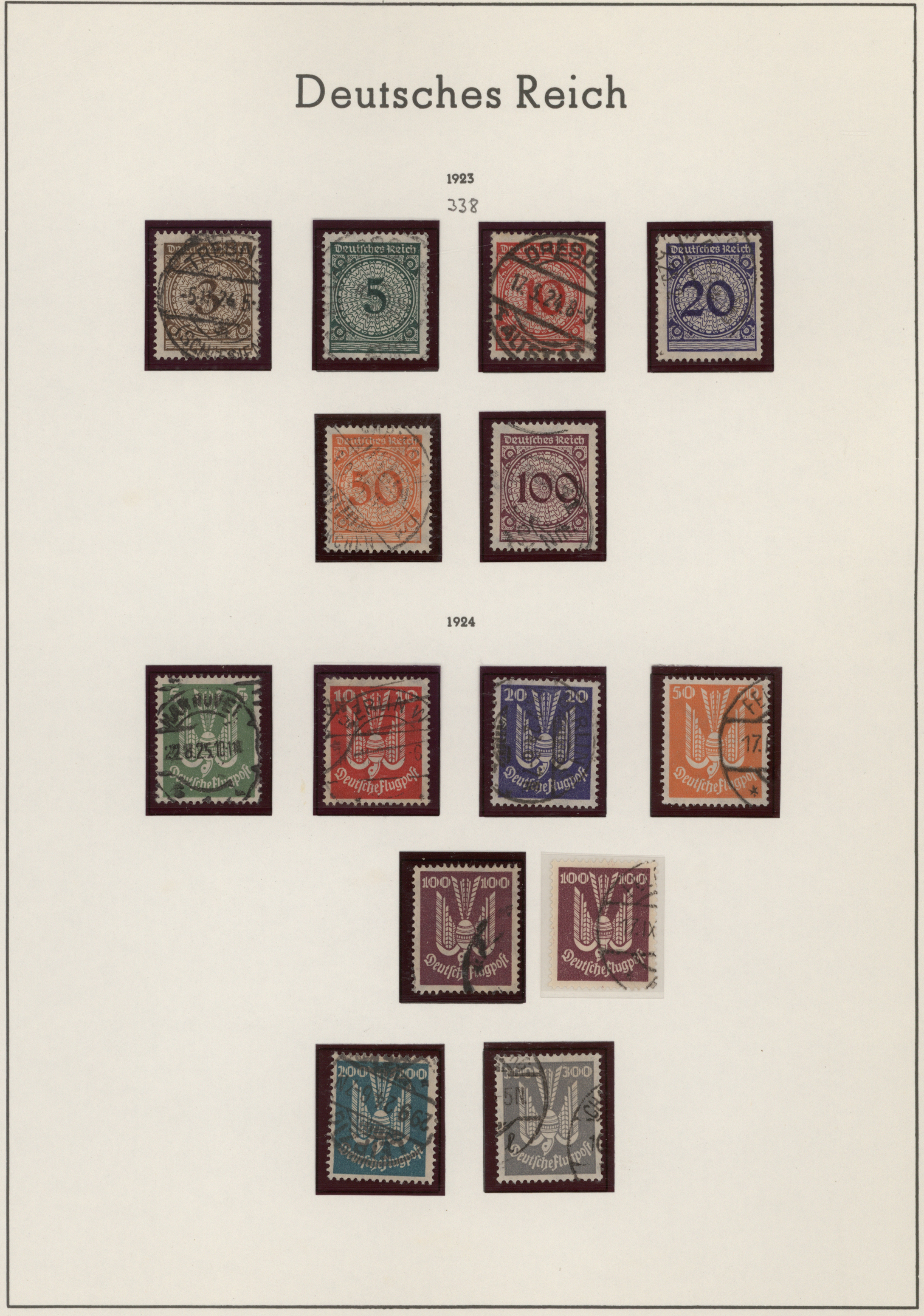 Lot 14126 - Deutsches Reich - Weimar - Auktionshaus Christoph Gärtner GmbH & Co. KG 58th AUCTION - Day 5 Lot 14126 - Deutsches Reich - Weimar - Auktionshaus Christoph Gärtner GmbH & Co. KG 58th AUCTION - Day 5