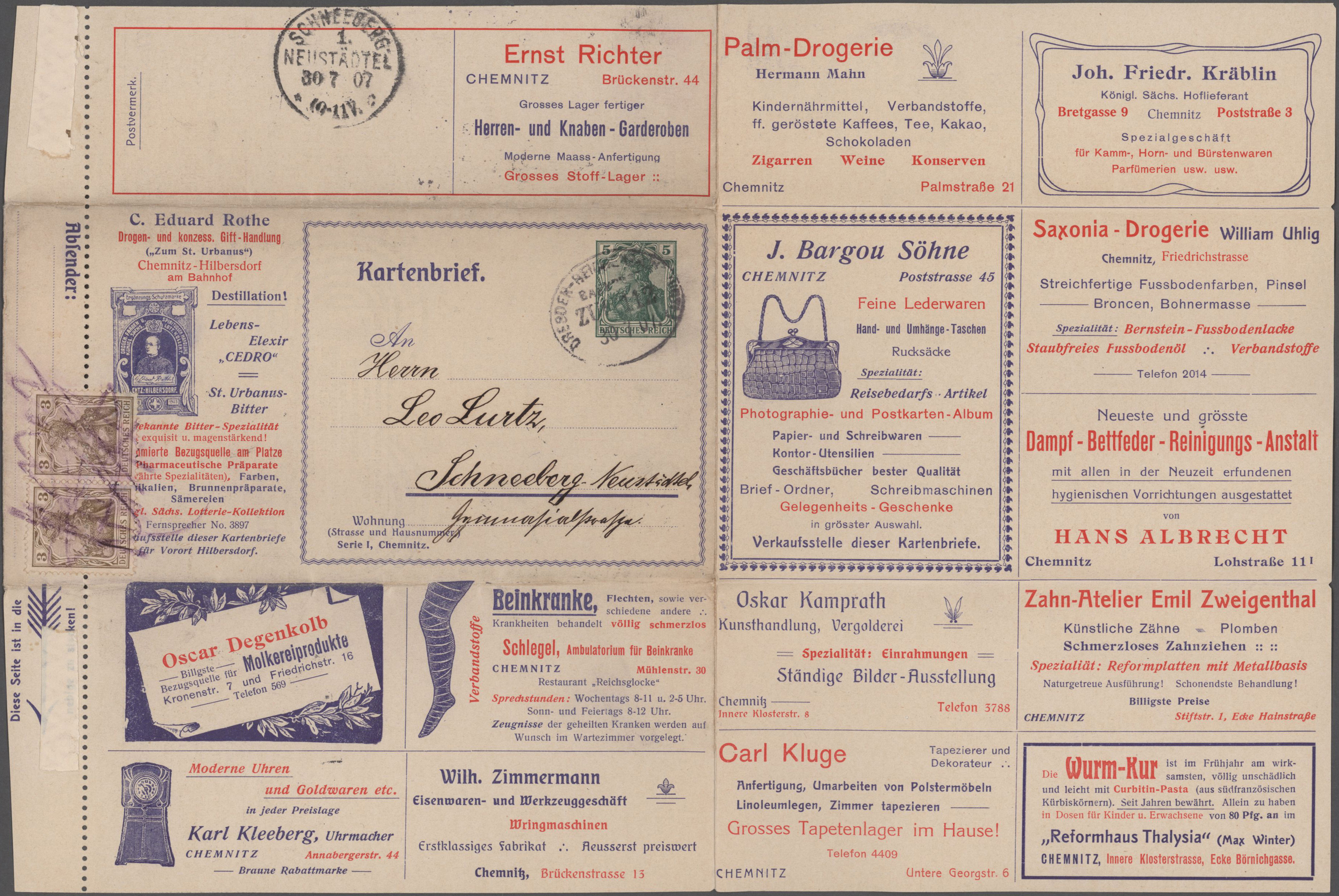 Christoph Gartner Philatelic Sale 46 Page 164
