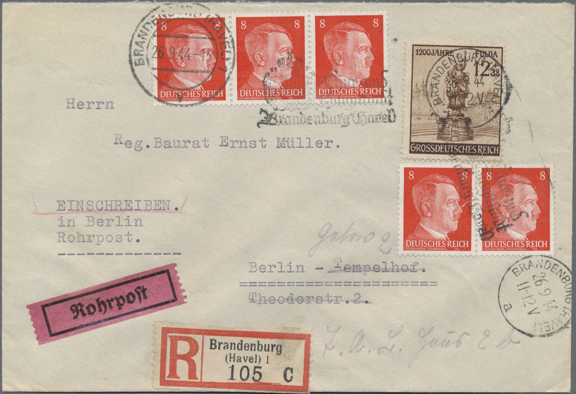 Lot 05556 - Deutsches Reich - 3. Reich - Auktionshaus Christoph Gärtner GmbH & Co. KG 59th AUCTION - day 4 Lot 05556 - Deutsches Reich - 3. Reich - Auktionshaus Christoph Gärtner GmbH & Co. KG 59th AUCTION - day 4