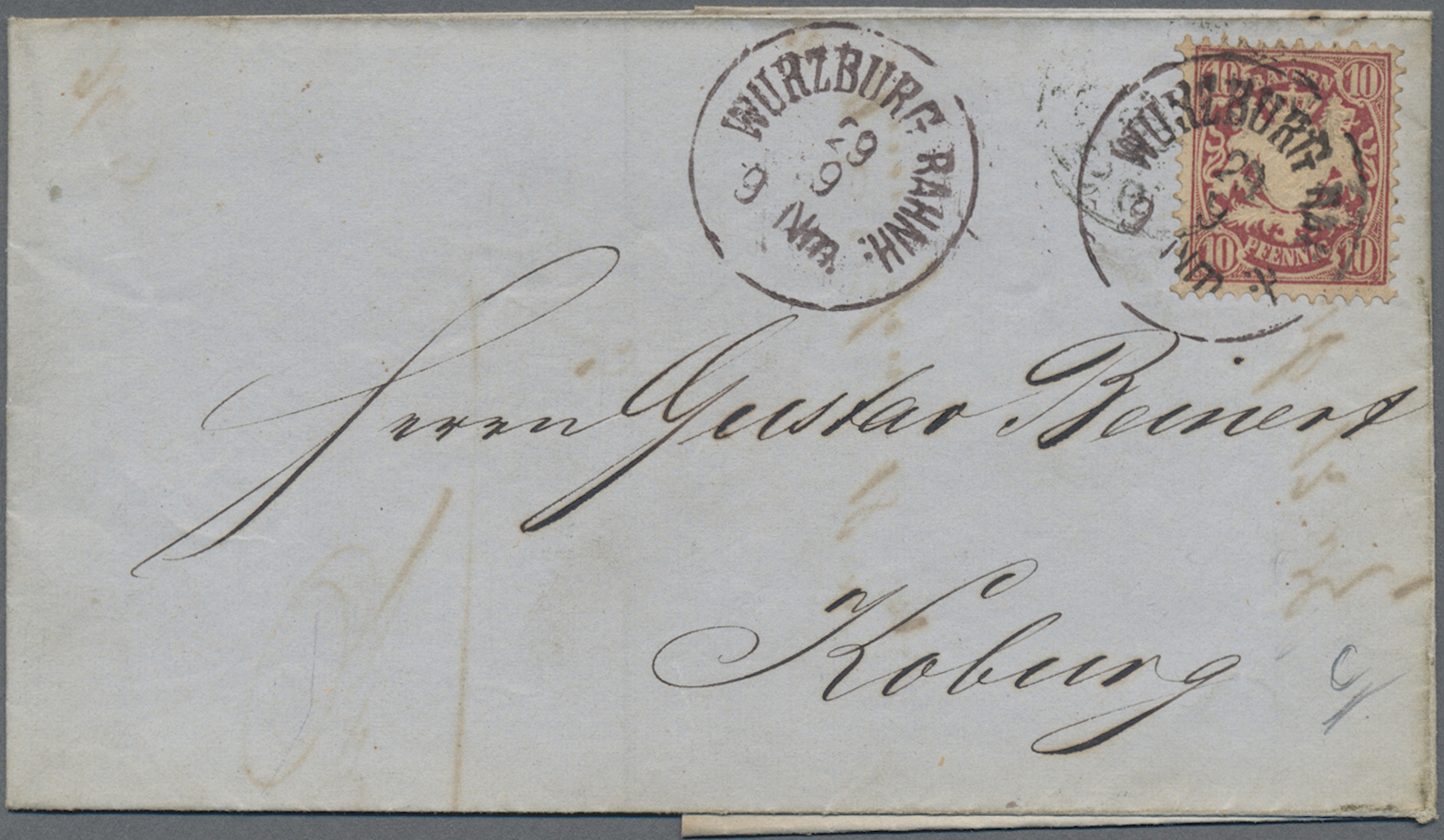 Lot 04578 - Bayern - Marken und Briefe  -  Auktionshaus Christoph Gärtner GmbH & Co. KG 57th AUCTION - Day 3