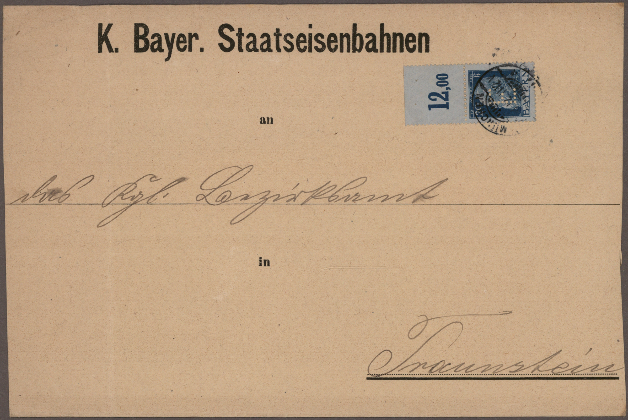 Lot 16761 - Bayern - Marken und Briefe  -  Auktionshaus Christoph Gärtner GmbH & Co. KG 52nd Auction - Day 6