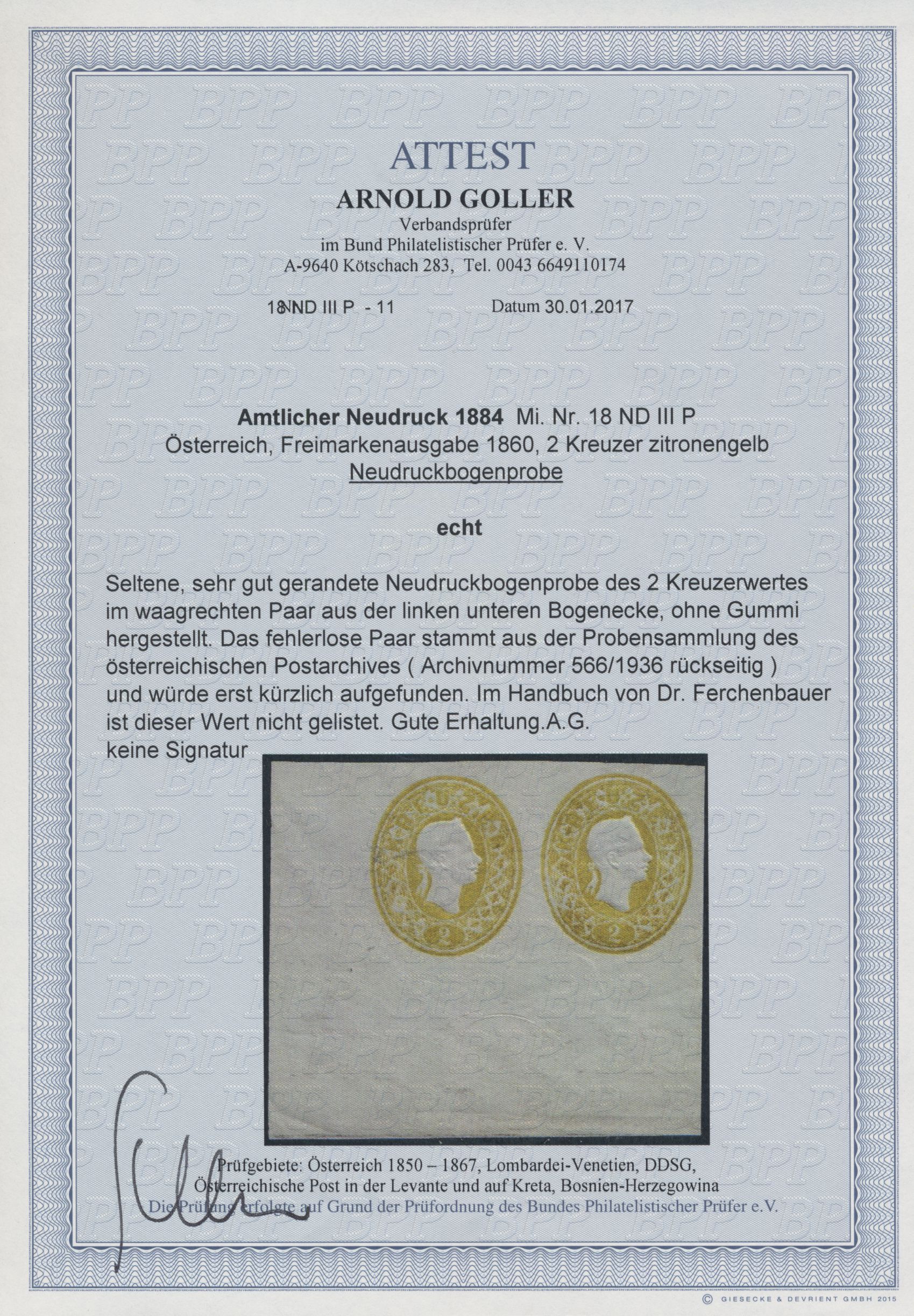 Lot 02309 - österreich  -  Auktionshaus Christoph Gärtner GmbH & Co. KG 53rd AUCTION - Day 2 Overseas, Europe