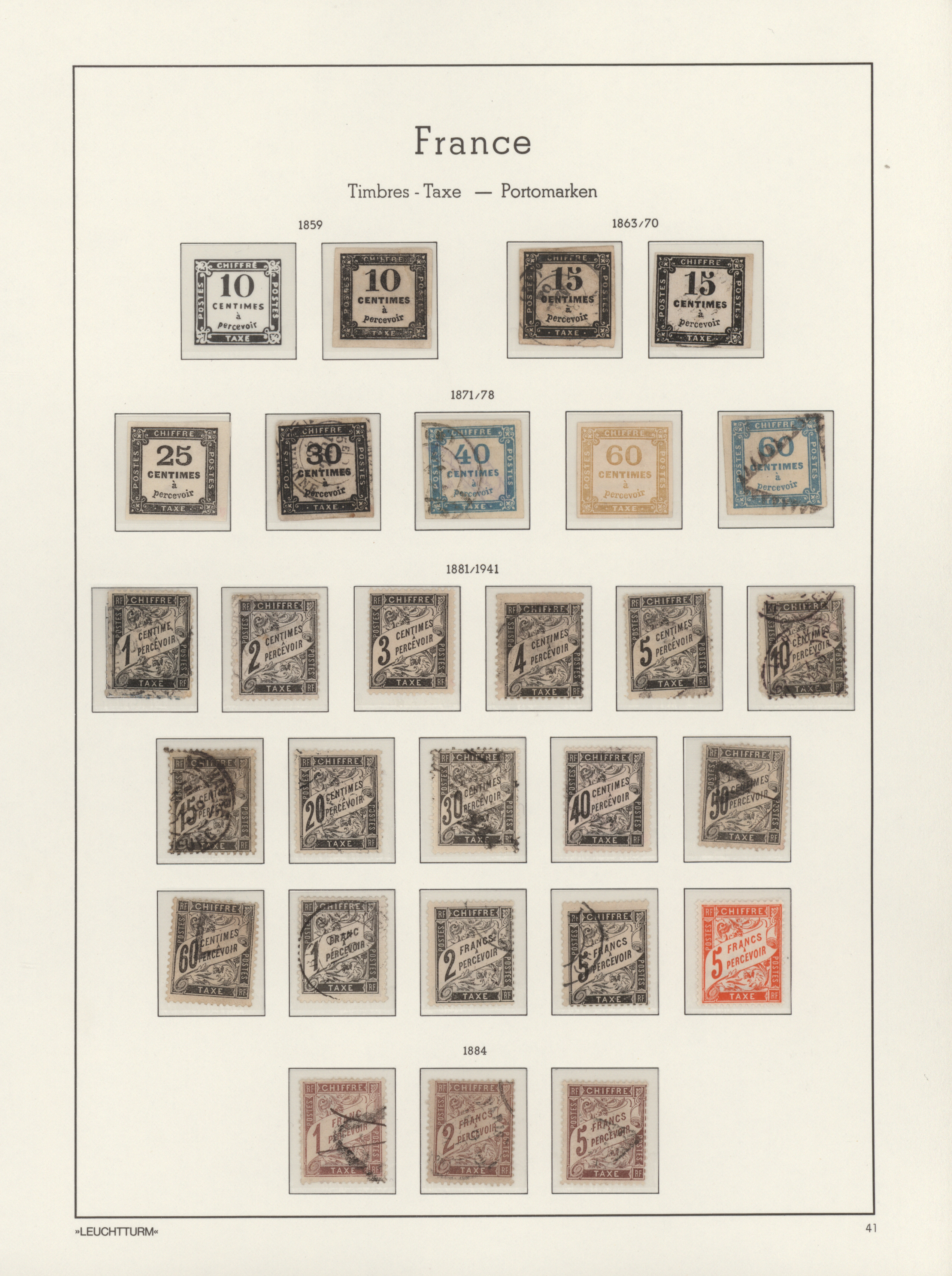 Lot 12133 - frankreich - portomarken - Auktionshaus Christoph Gärtner GmbH & Co. KG 58th AUCTION - Day 4 Lot 12133 - frankreich - portomarken - Auktionshaus Christoph Gärtner GmbH & Co. KG 58th AUCTION - Day 4