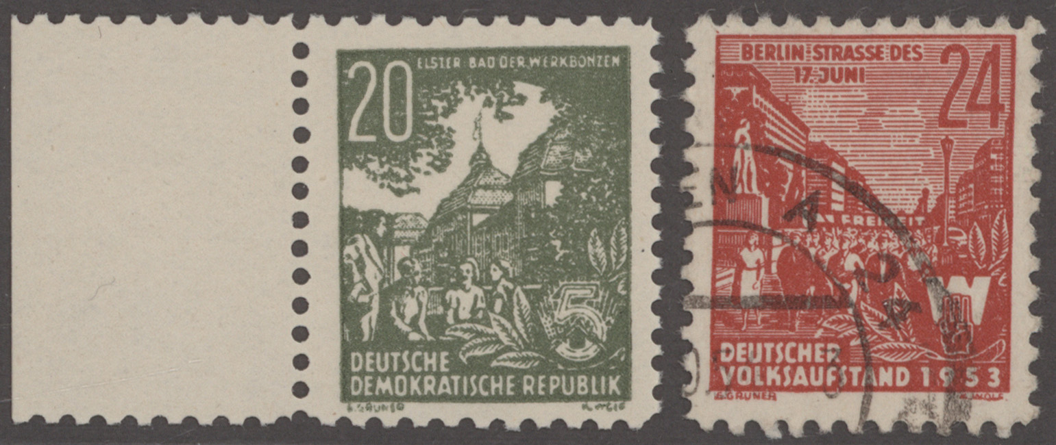 Lot 14927 - DDR - Propagandafälschungen - Auktionshaus Christoph Gärtner GmbH & Co. KG 58th AUCTION - Day 5 Lot 14927 - DDR - Propagandafälschungen - Auktionshaus Christoph Gärtner GmbH & Co. KG 58th AUCTION - Day 5