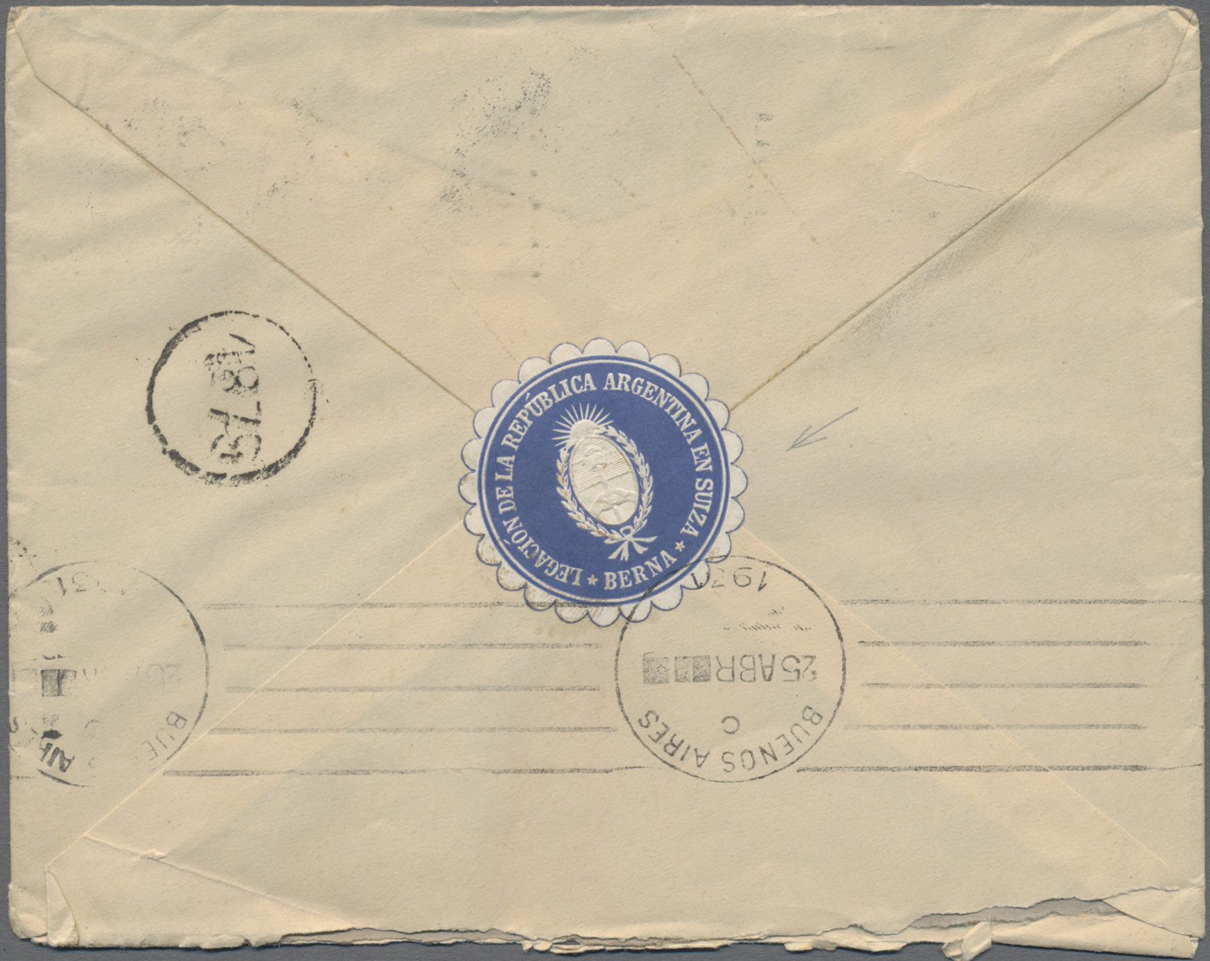 Lot 08320 - Thematik: Konsulatspost / consular mail  -  Auktionshaus Christoph Gärtner GmbH & Co. KG 55th AUCTION - Day 4