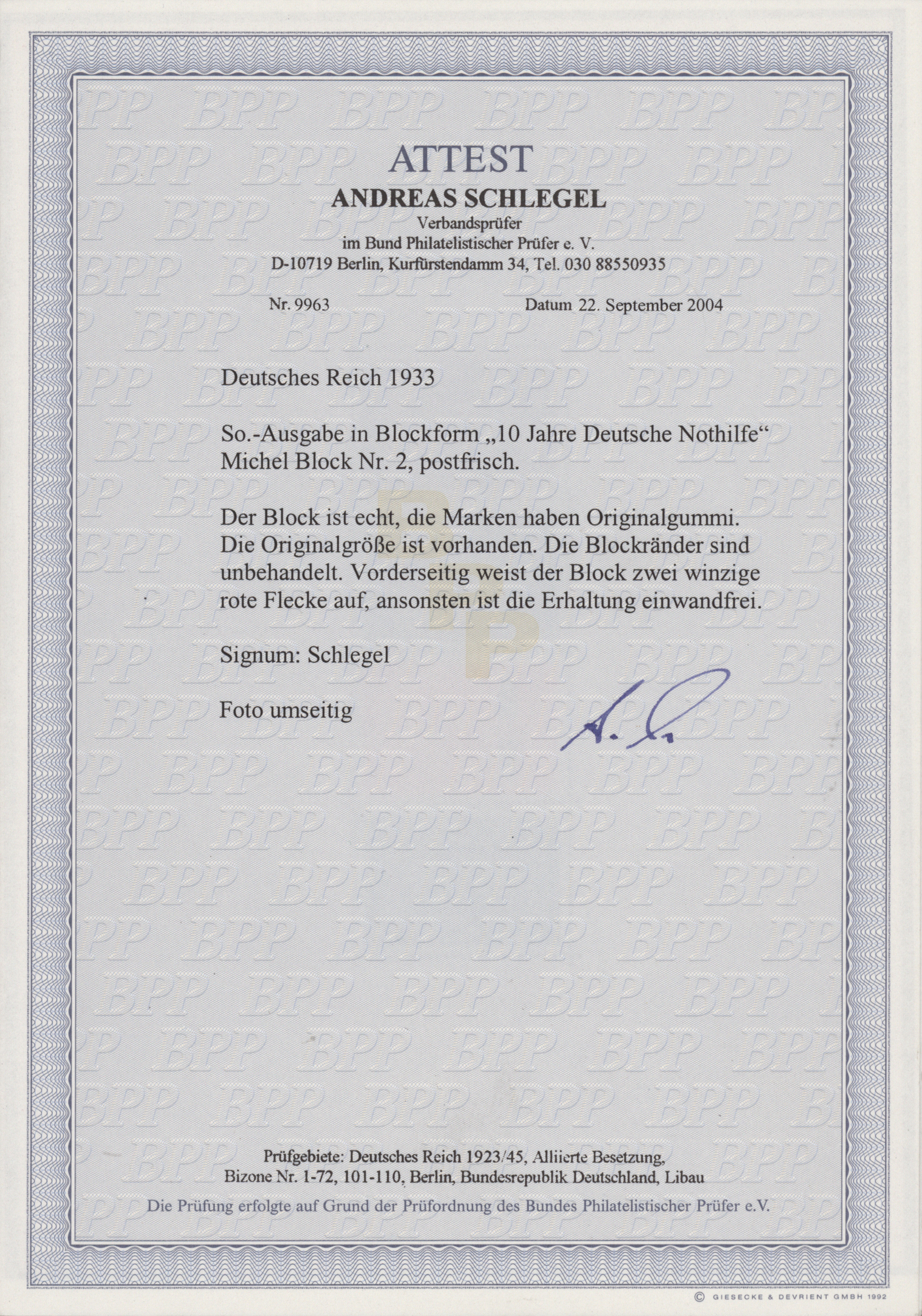Lot 14157 - Deutsches Reich - 3. Reich - Auktionshaus Christoph Gärtner GmbH & Co. KG 58th AUCTION - Day 5 Lot 14157 - Deutsches Reich - 3. Reich - Auktionshaus Christoph Gärtner GmbH & Co. KG 58th AUCTION - Day 5