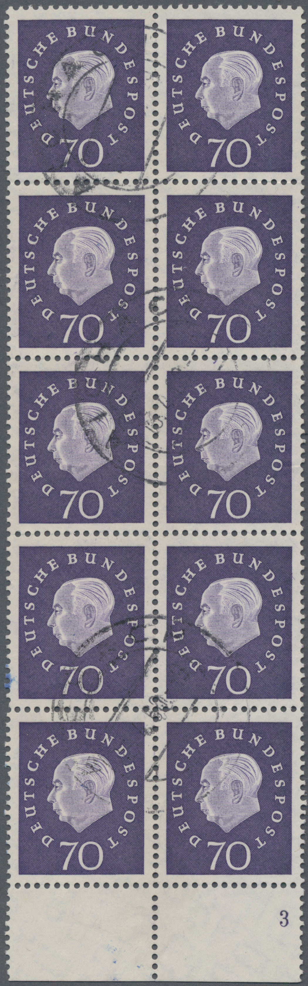 Lot 06808 - bundesrepublik deutschland  -  Auktionshaus Christoph Gärtner GmbH & Co. KG 55th AUCTION - Day 3