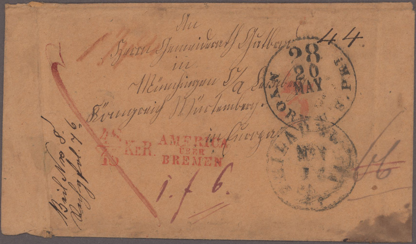 Lot 04560 - Bremen - Vorphila | Markenlose Briefe - Auktionshaus Christoph Gärtner GmbH & Co. KG 56th AUCTION - Day 3 Lot 04560 - Bremen - Vorphila | Markenlose Briefe - Auktionshaus Christoph Gärtner GmbH & Co. KG 56th AUCTION - Day 3