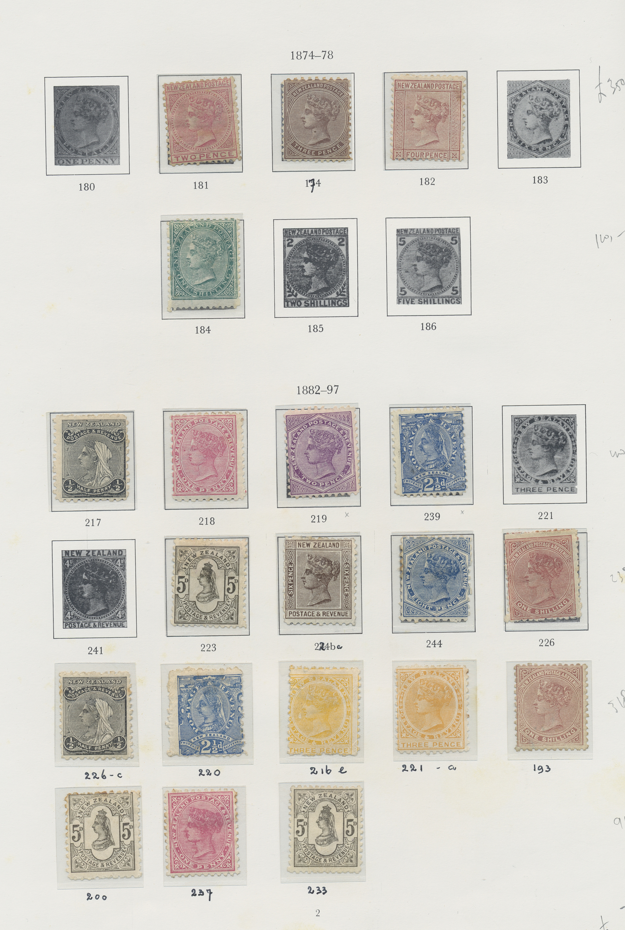 Lot 2007 - neuseeland  -   Auction #211