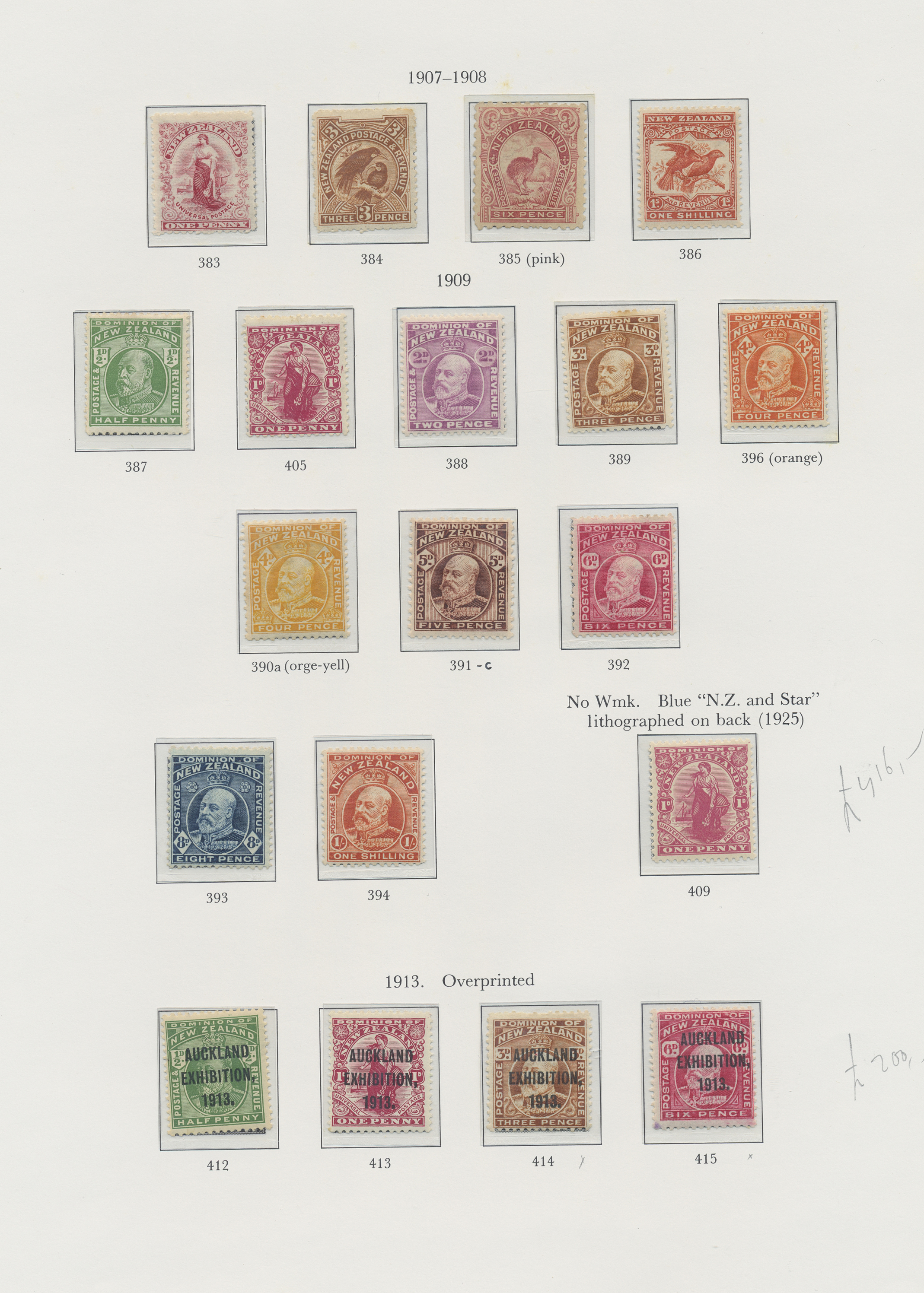 Lot 2007 - neuseeland  -   Auction #211