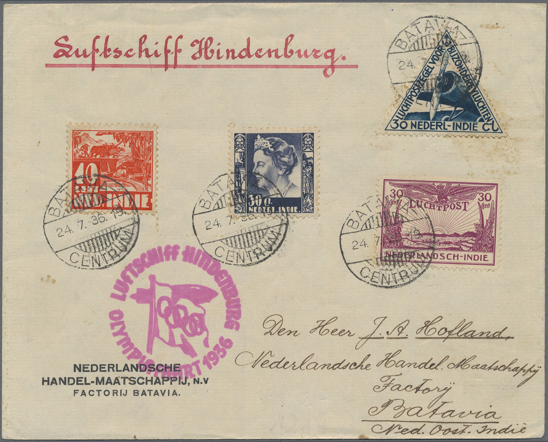 Lot 03181 - zeppelinpost übersee - Auktionshaus Christoph Gärtner GmbH & Co. KG 57th AUCTION - Day 2 Lot 03181 - zeppelinpost übersee - Auktionshaus Christoph Gärtner GmbH & Co. KG 57th AUCTION - Day 2