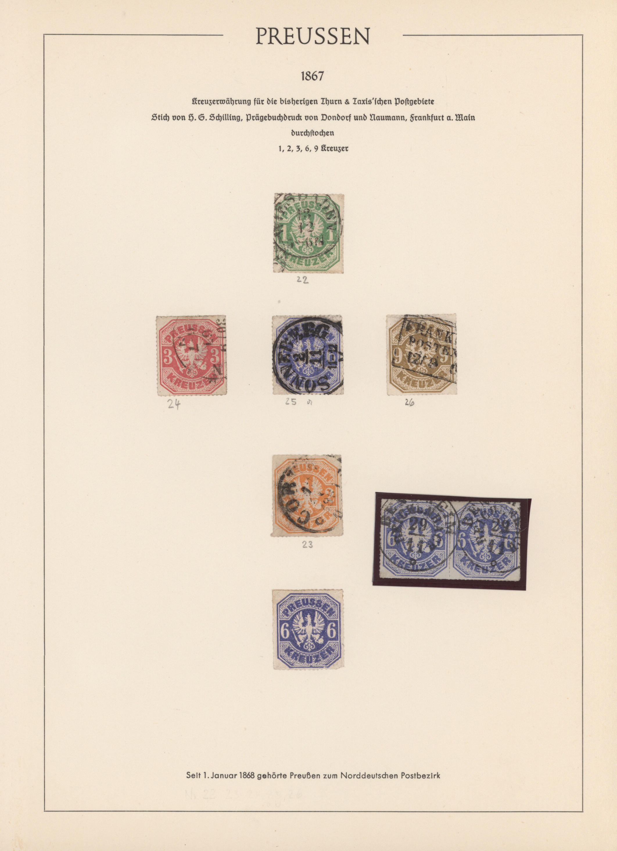 Lot 13768 - Preußen - Marken und Briefe - Auktionshaus Christoph Gärtner GmbH & Co. KG 58th AUCTION - Day 5 Lot 13768 - Preußen - Marken und Briefe - Auktionshaus Christoph Gärtner GmbH & Co. KG 58th AUCTION - Day 5